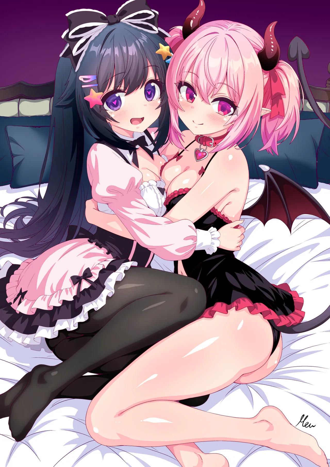 Page 36 of Mahou Shoujo wa Ochinchin de Succubus o Oshioki Suru!!