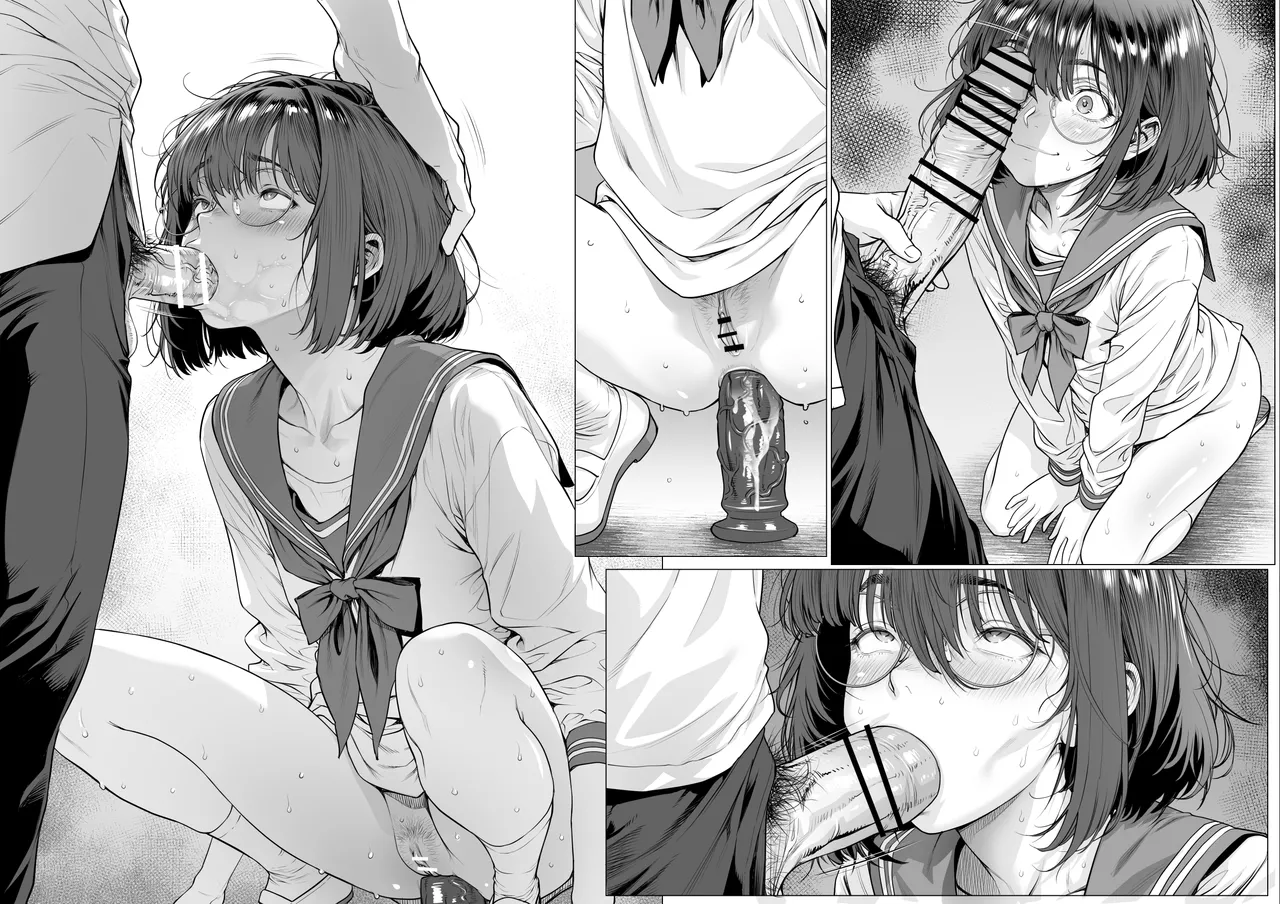 Page 56 of [Sannyuutei (Sannyuutei Shinta)] Koinu-kei Kanojo wa Kowai Furyou Senpai ni Shitsukerareta Koushuu Ketsumanko Datta