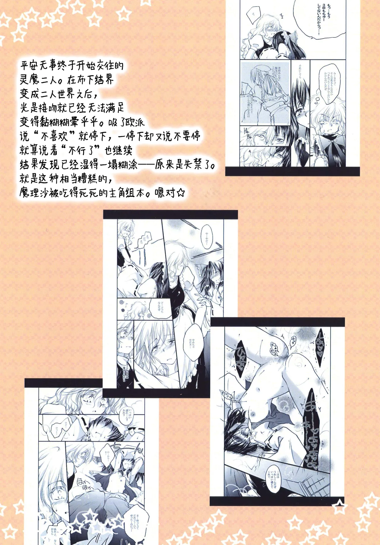 Reemu to Marisa ga Chuu suru dake de Owaranai Hon. - Page 25