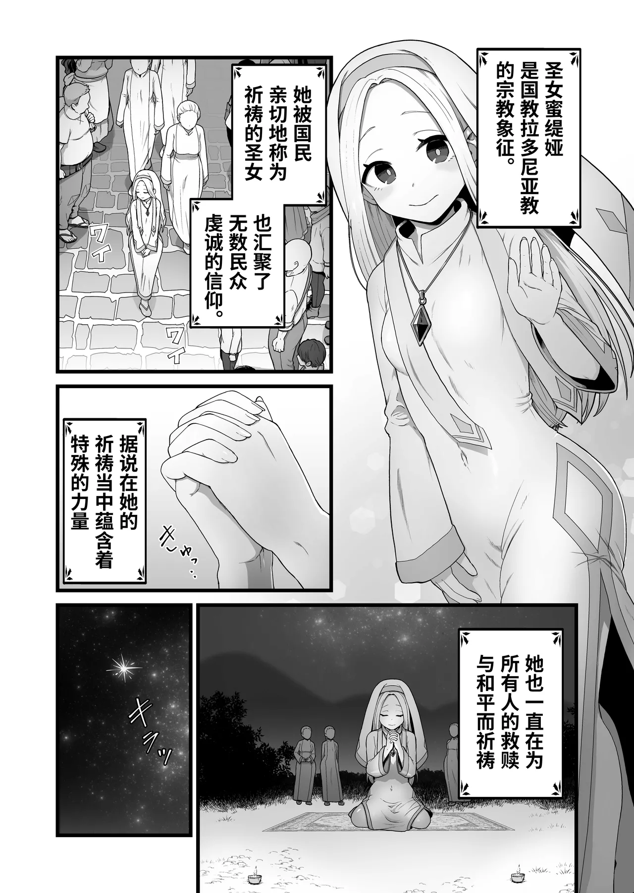 Page 3 of Seijo wa Shippo de Daraku Suru | 圣女因尾巴而堕落
