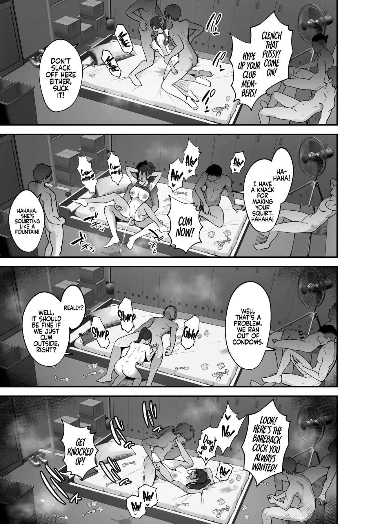 Page 32 of [Eat in (Toin)] Rikujoubu Buchou, Yankee-tachi ni Otosareru | The Captain of the Track and Field Club Surrenders to a Bunch of Delinquents [English] [Coffedrug] [Decensored] [Digital]