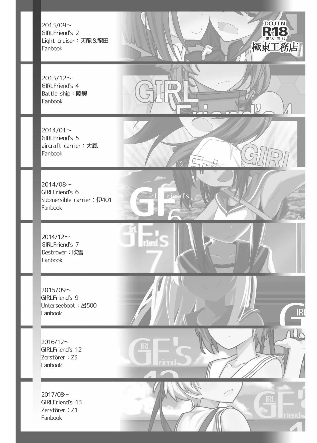 Page 167 of [Kyokutou Koumuten (Kikunosukemaru)] GIRLFriend's Soushuuhen II KanColle (Kantai Collection -KanColle-) [Digital]