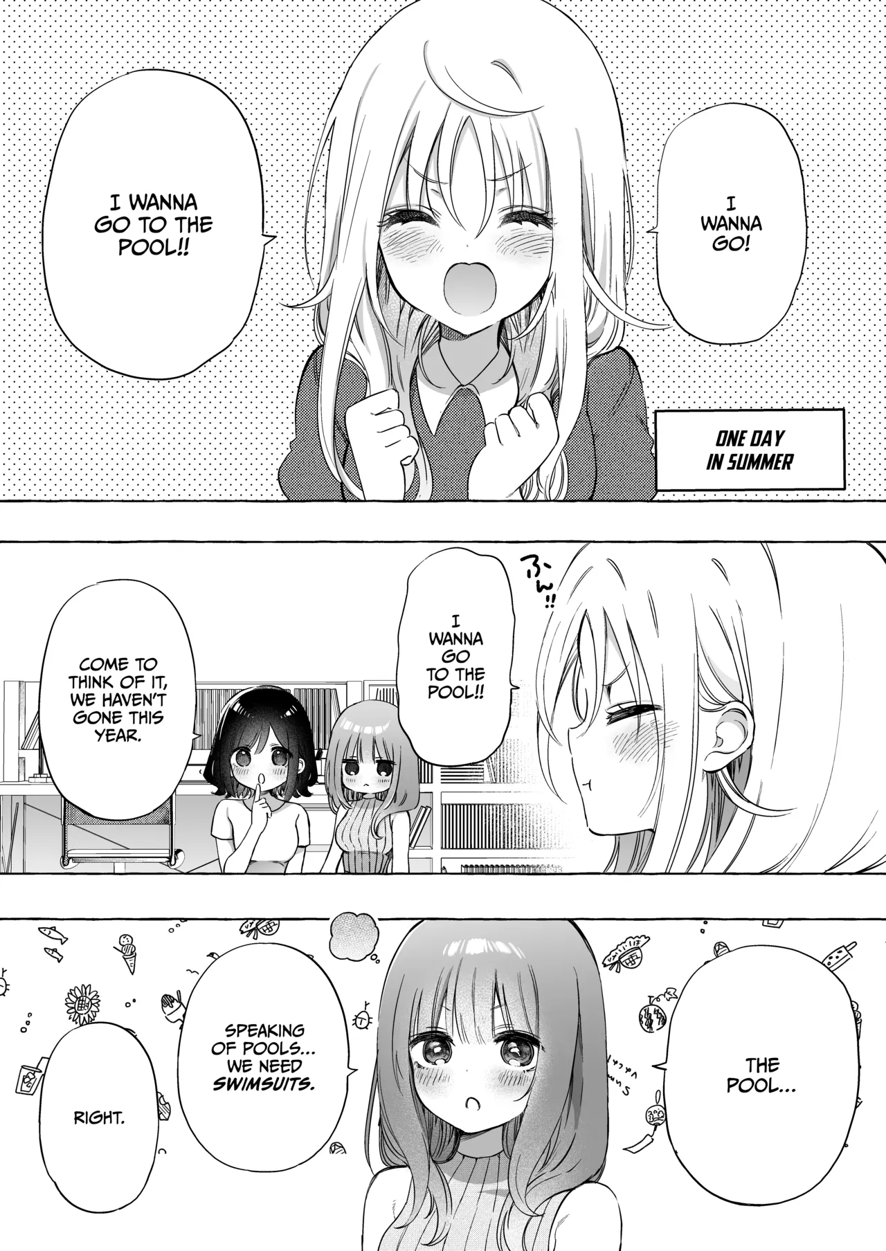 Page 2 of [Noyama] [Yuri] Binkan Chikubi ni Lotion Gauze de Oshioki ♡ Manga [English] [CulturedCommissions]