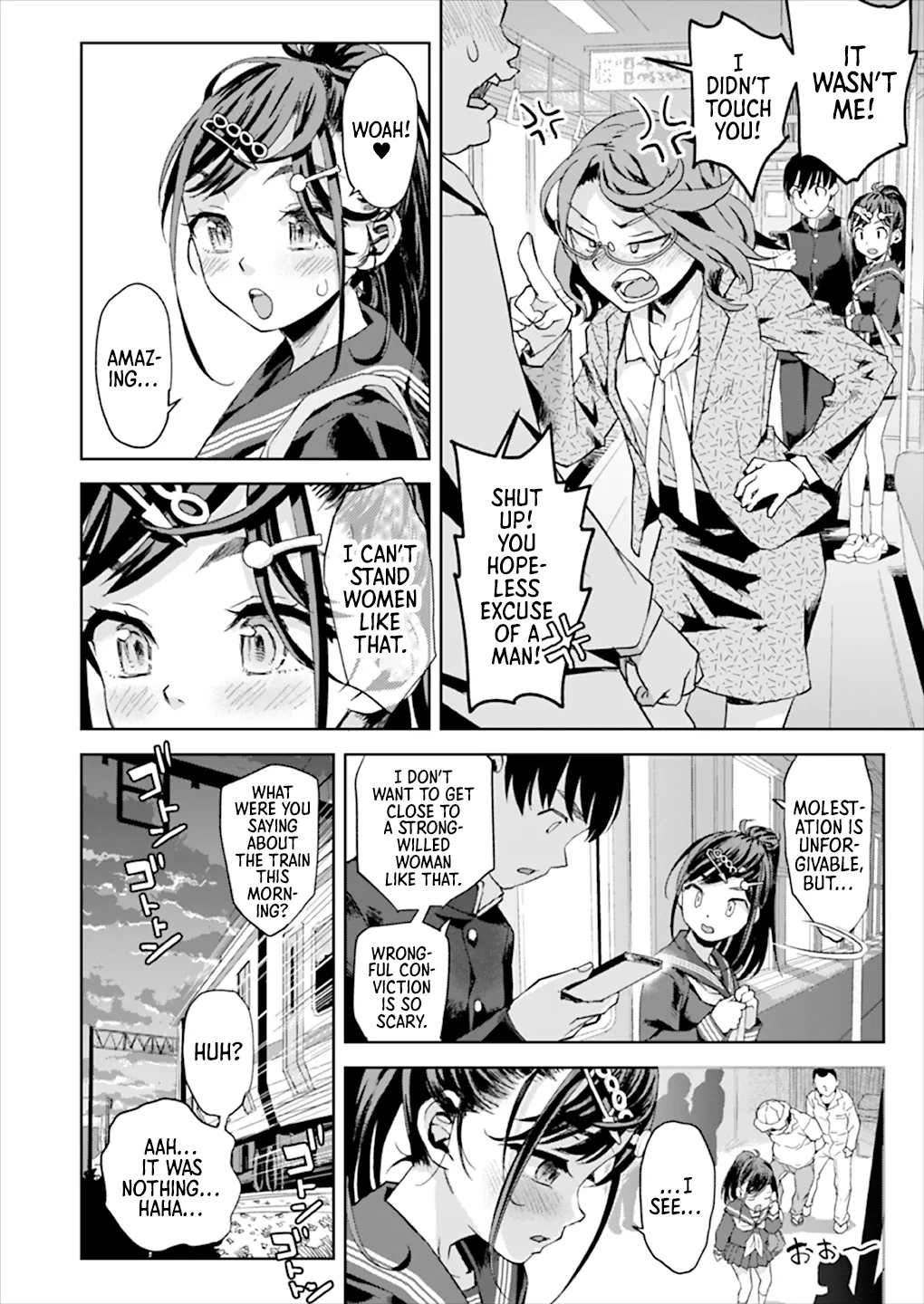 Page 11 of [Tetchan Hato (Minasuki Popuri)] Chikan wa Yurusanai!! | Molestation is Unforgivable! [English] [Morally Bankrupt Wizard Translations] [Digital]