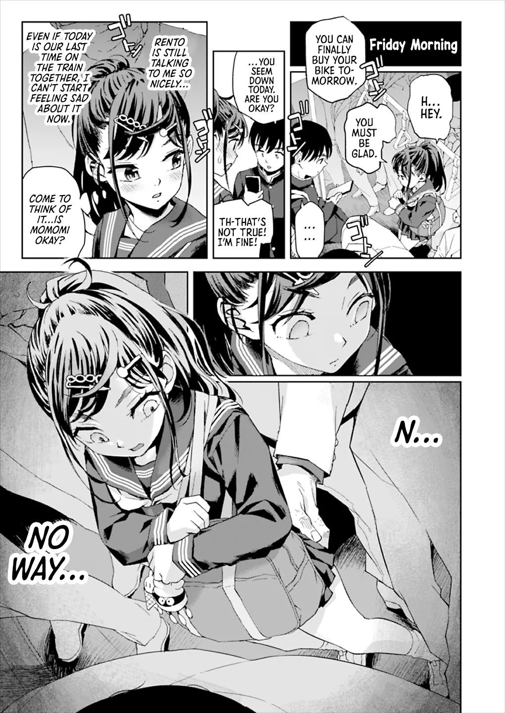 Page 12 of [Tetchan Hato (Minasuki Popuri)] Chikan wa Yurusanai!! | Molestation is Unforgivable! [English] [Morally Bankrupt Wizard Translations] [Digital]