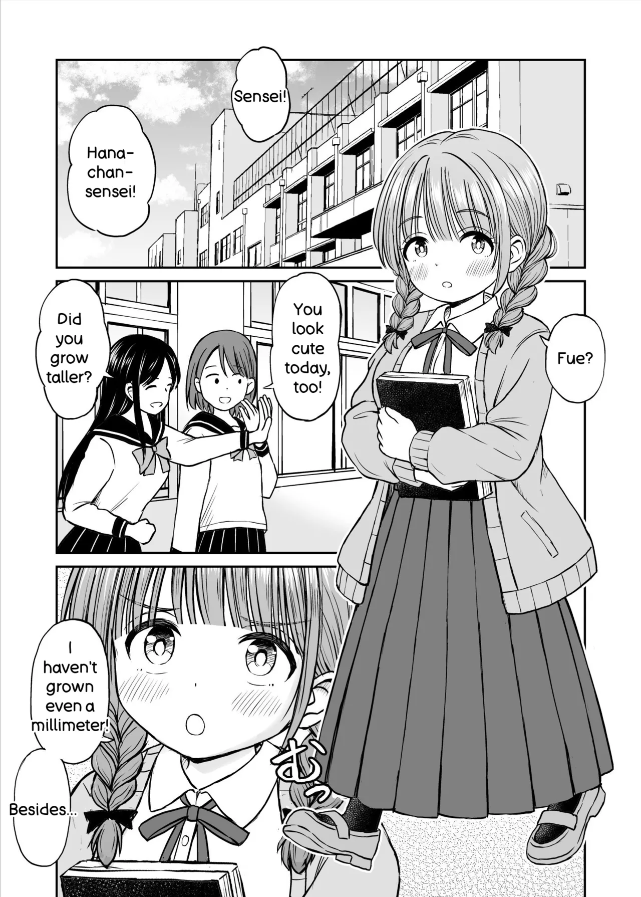 Page 3 of Please Don't Bully Sensei Too Much... ~The Day the Kind, Baby-Faced, Big-Breasted Hanasaki-Sensei’s Heart Broke~
