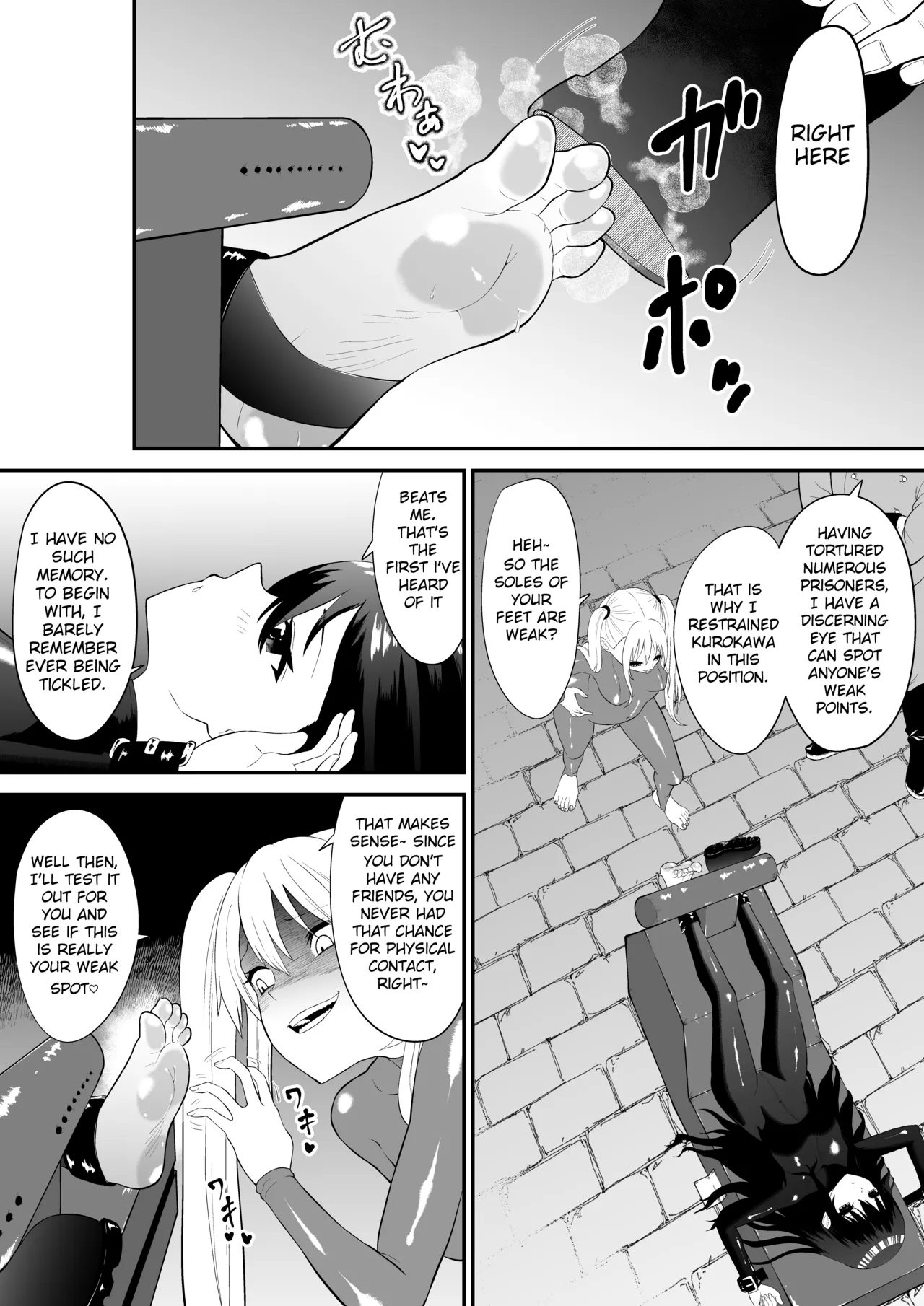 Page 16 of [Bochobocho Gegel] Spy Girl Sole Tickle Torture Interrogation Training