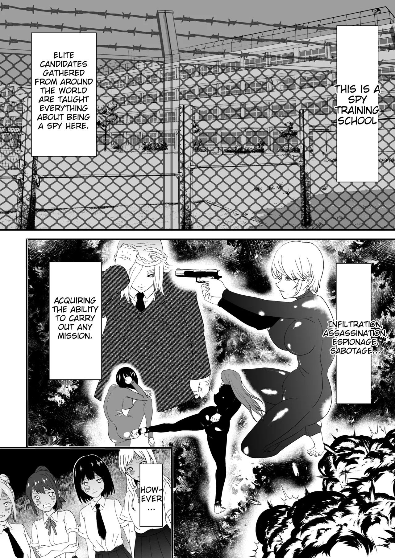 Page 2 of Spy Girl Sole Tickle Torture Interrogation Training