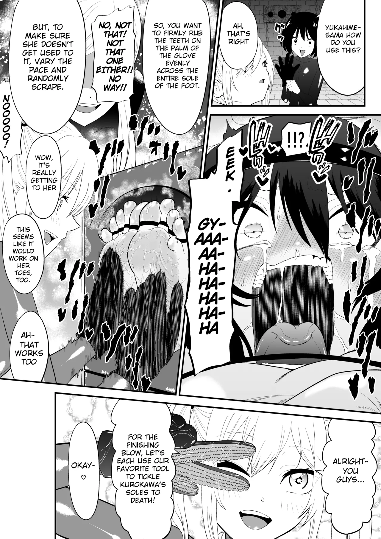 Page 23 of [Bochobocho Gegel] Spy Girl Sole Tickle Torture Interrogation Training