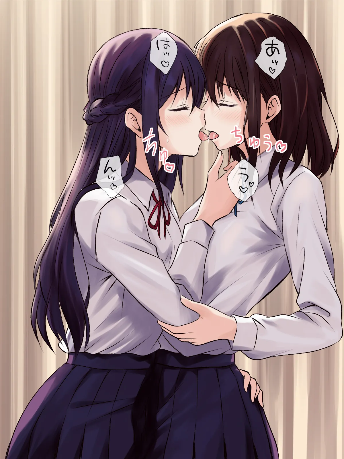 Page 28 of 【tōkibi hatake de tsukamae te】akogare no sempai to hoken shitsu de yuri etchi