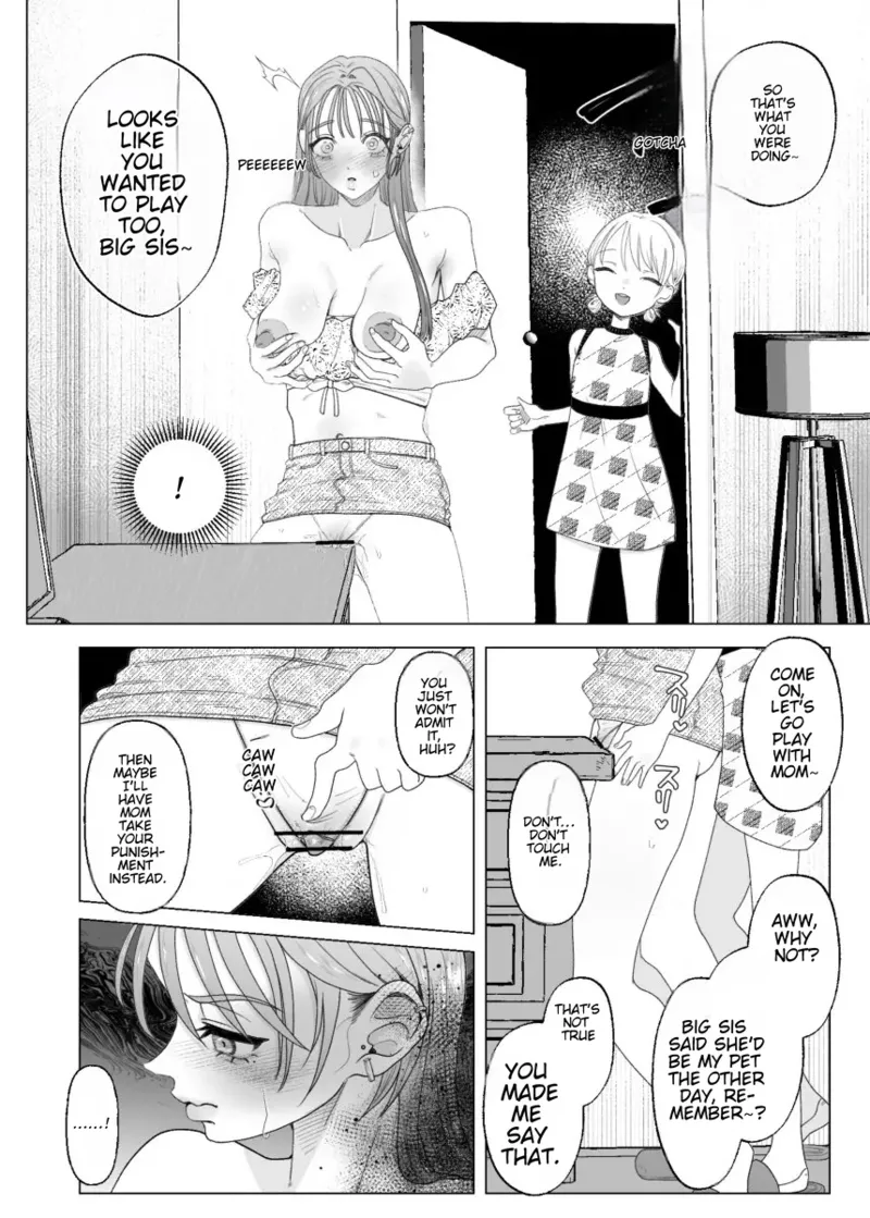 Page 8 of [serakichi] Mama to Onee-chan wa Watashi no Kawaii Pet desu | Mom and Big Sis Are My Cute Pets [English] [MTL]