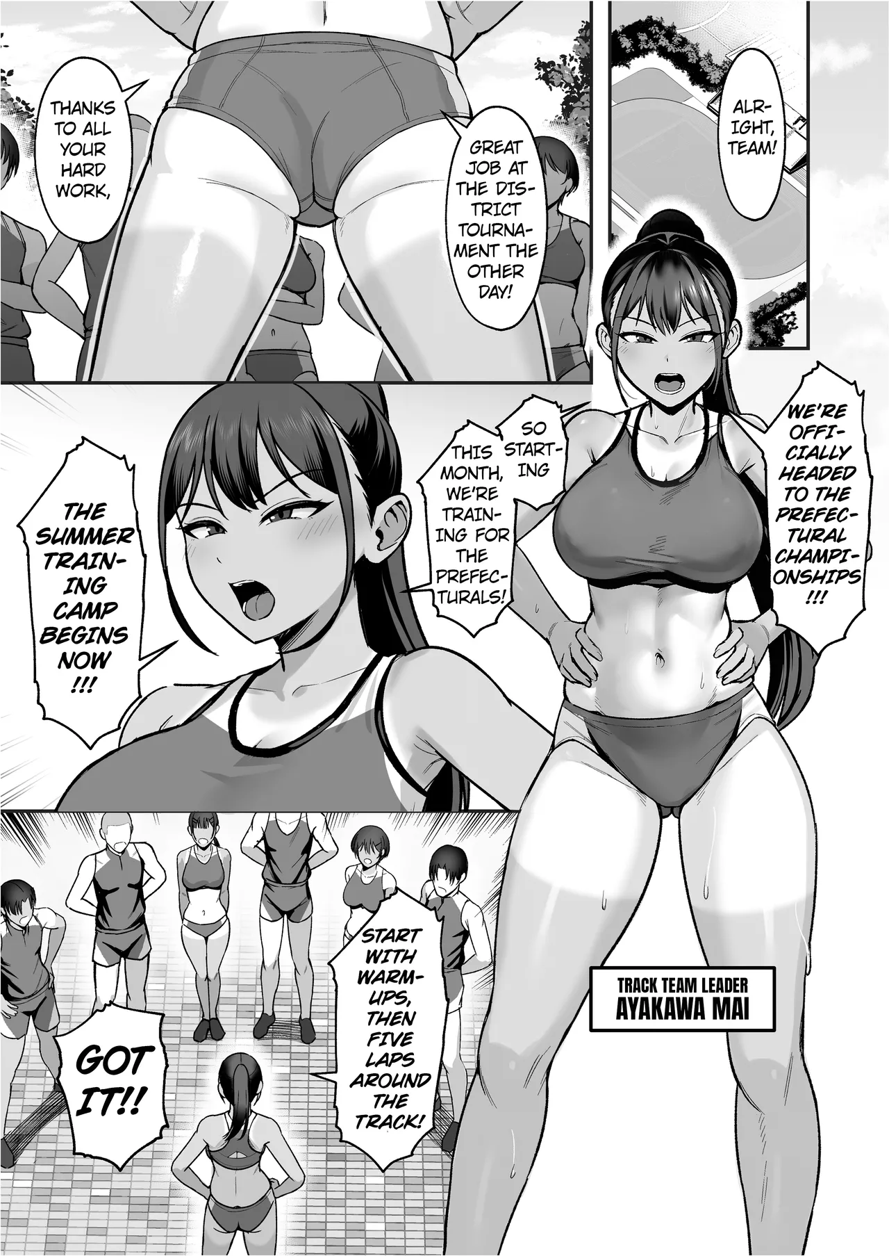 Page 3 of [Eat in (Toin)] Rikujoubu Buchou, Yankee-tachi ni Otosareru 2 | Track and Field Club Leader Surrenders to a Bunch of Delinquents 2 [English] [SomeGoodHentai] [Decensored] [Digital]