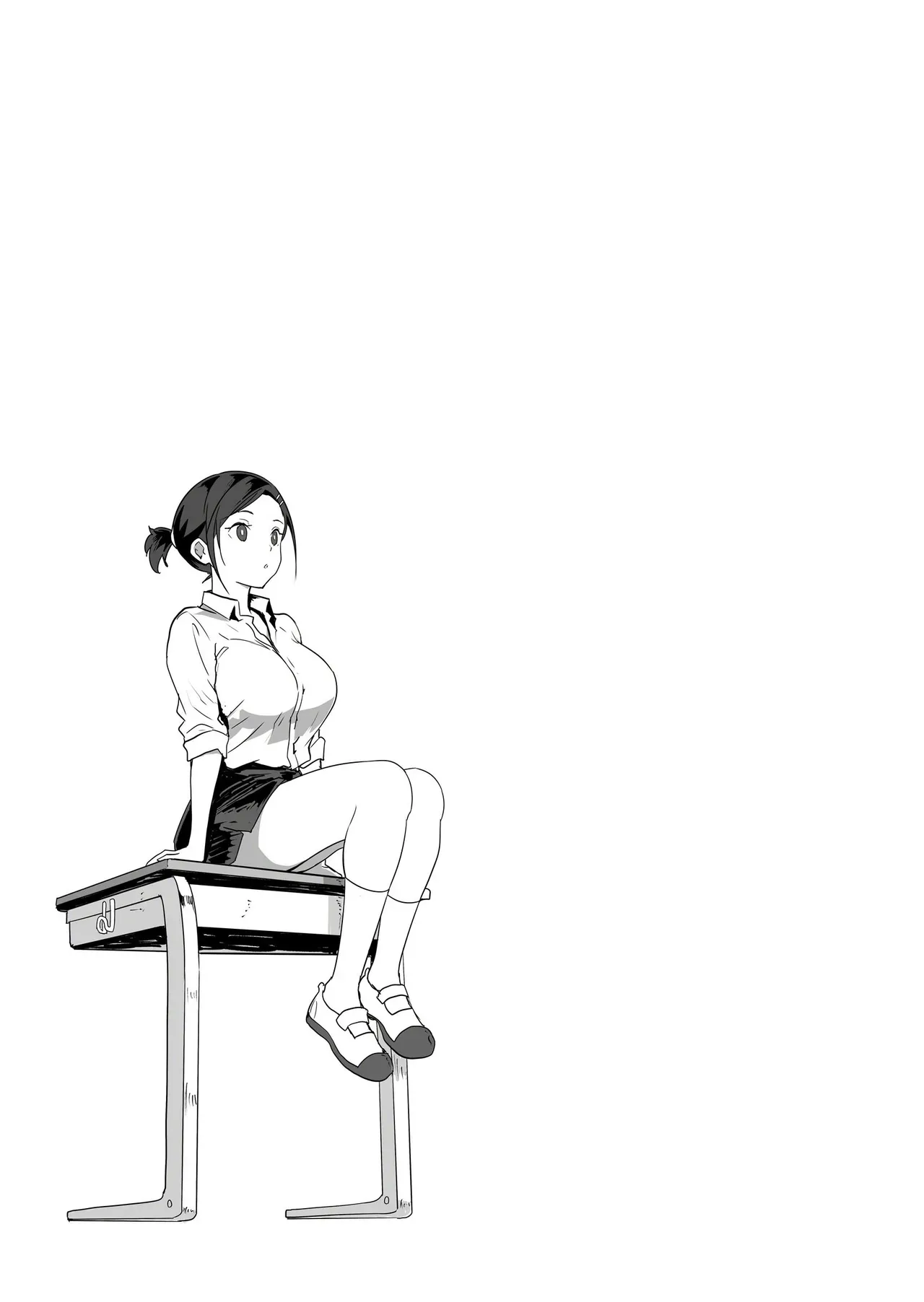 Page 2 of Akumu no Gakuen Seikatsu Iinchou no Unmei [Digital]（ai渣翻）