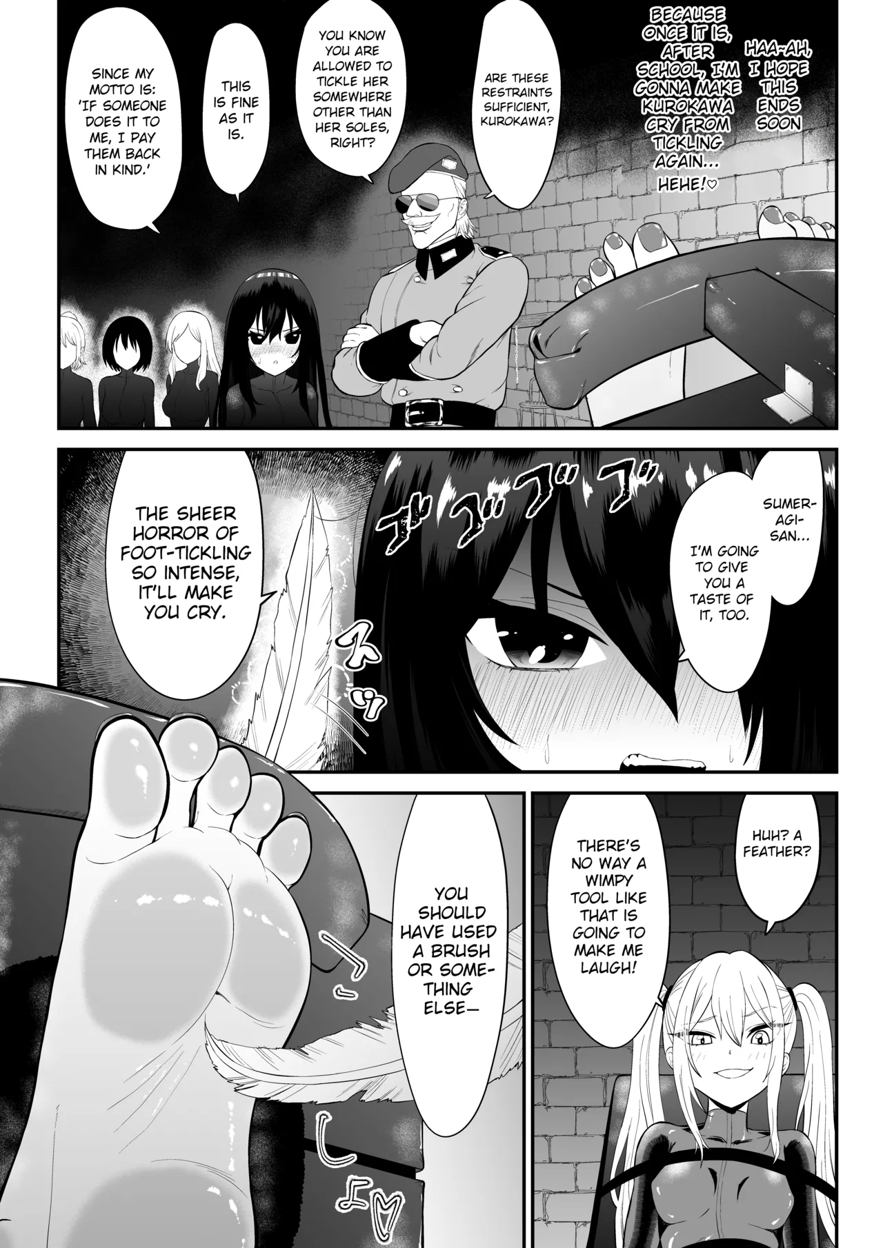 Page 4 of [Bochobocho Gegel] Spy Girl Sole Tickling & Endless Orgasm Training