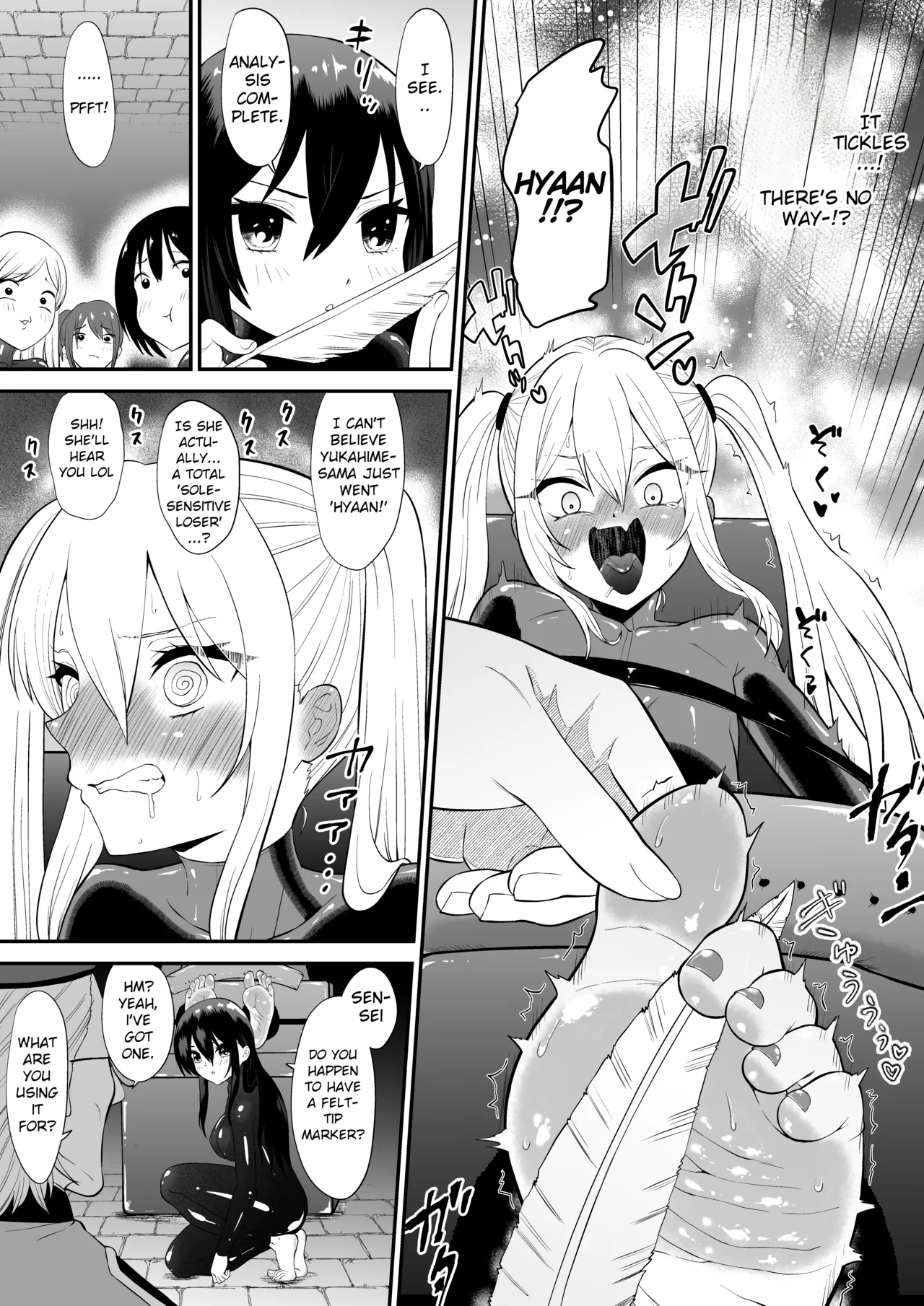 Page 7 of [Bochobocho Gegel] Spy Girl Sole Tickling & Endless Orgasm Training
