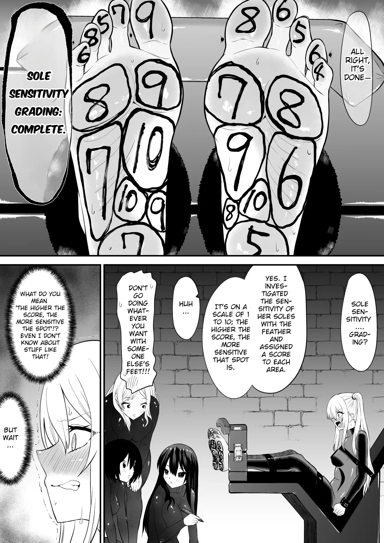 Page 9 of [Bochobocho Gegel] Spy Girl Sole Tickling & Endless Orgasm Training