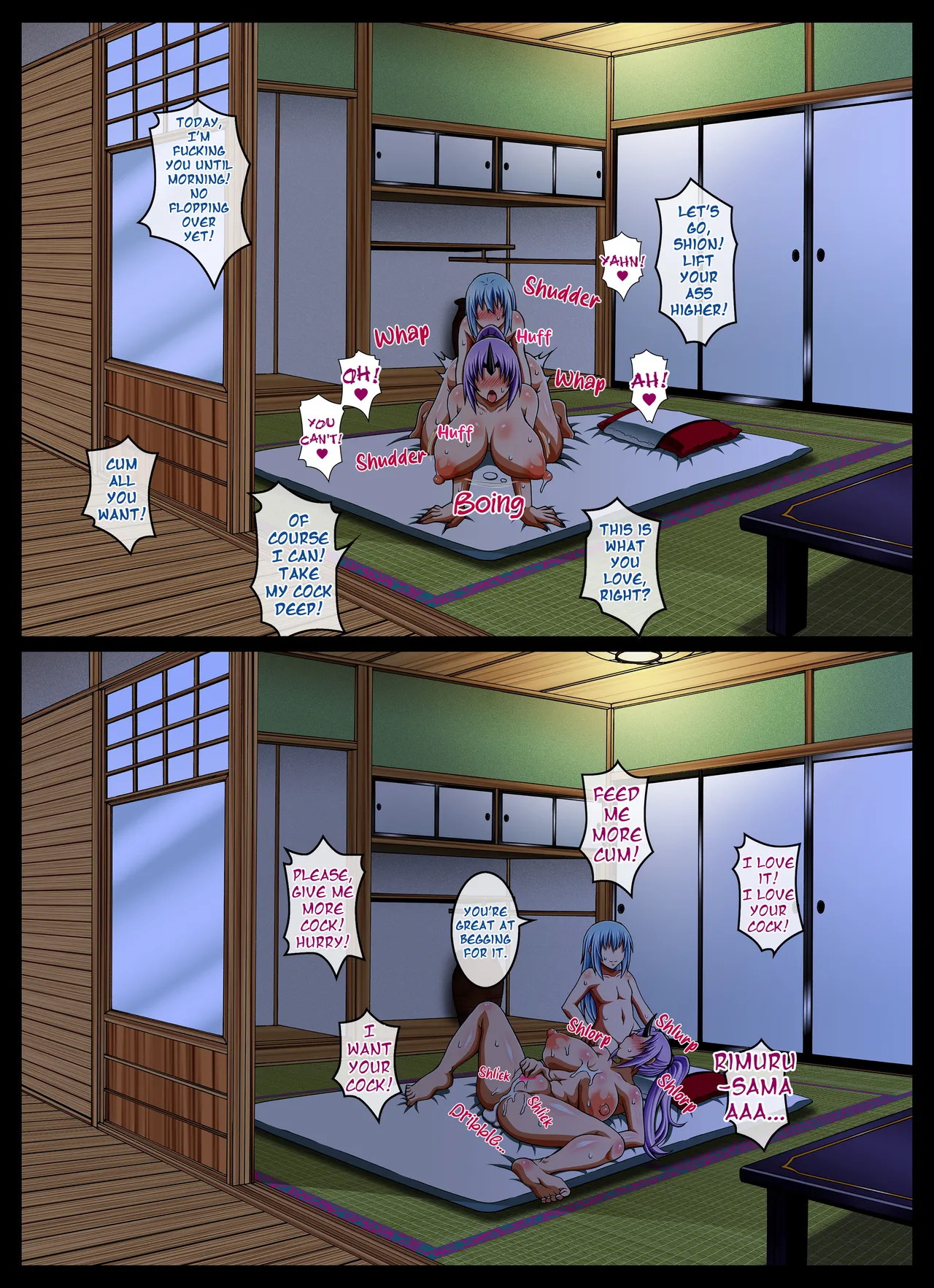 Page 71 of [Roshiman (Masa-nii)] Konya wa Nekasenaide Kudasaine | Please Don't Let Me Sleep Tonight (Tensei Shitara Slime datta Ken) [English] [EHCOVE]