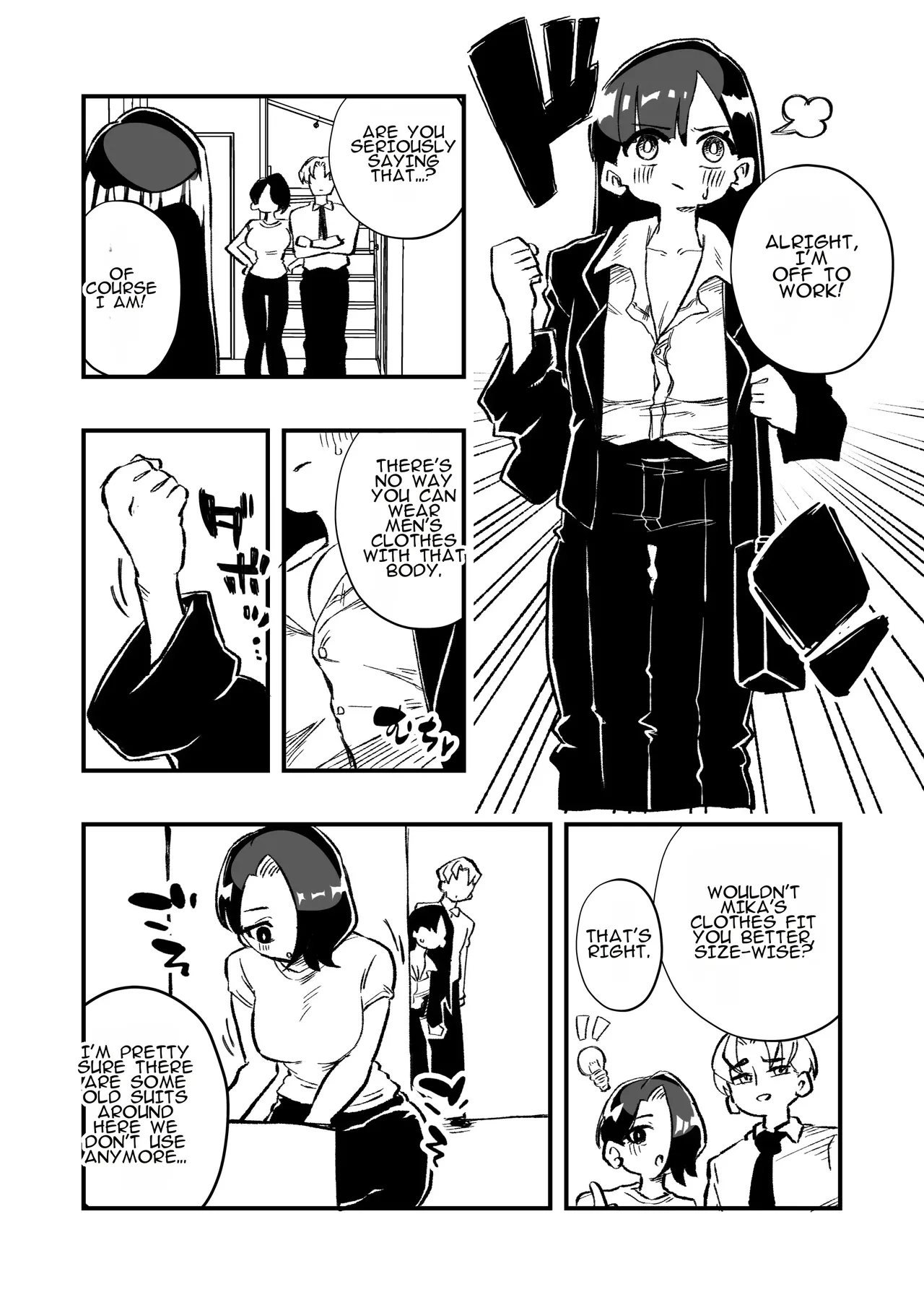 Page 13 of [Niello Kouzan (Niello KYO)] Nyotaika → Otto Shikkaku Uwaki Aite to no Dorei Musume e | Gender Swap → Disqualified as a Husband: Turned into a Slave Girl for His Wife's Lover