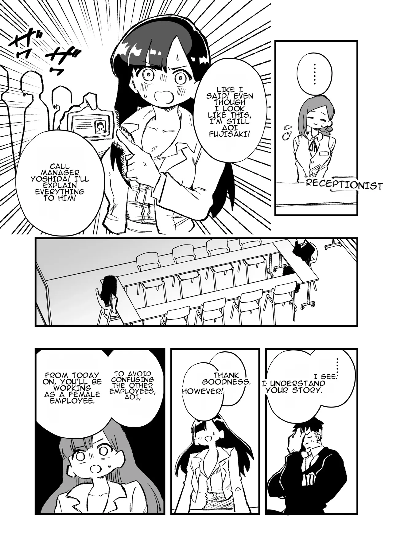 Page 15 of [Niello Kouzan (Niello KYO)] Nyotaika → Otto Shikkaku Uwaki Aite to no Dorei Musume e | Gender Swap → Disqualified as a Husband: Turned into a Slave Girl for His Wife's Lover