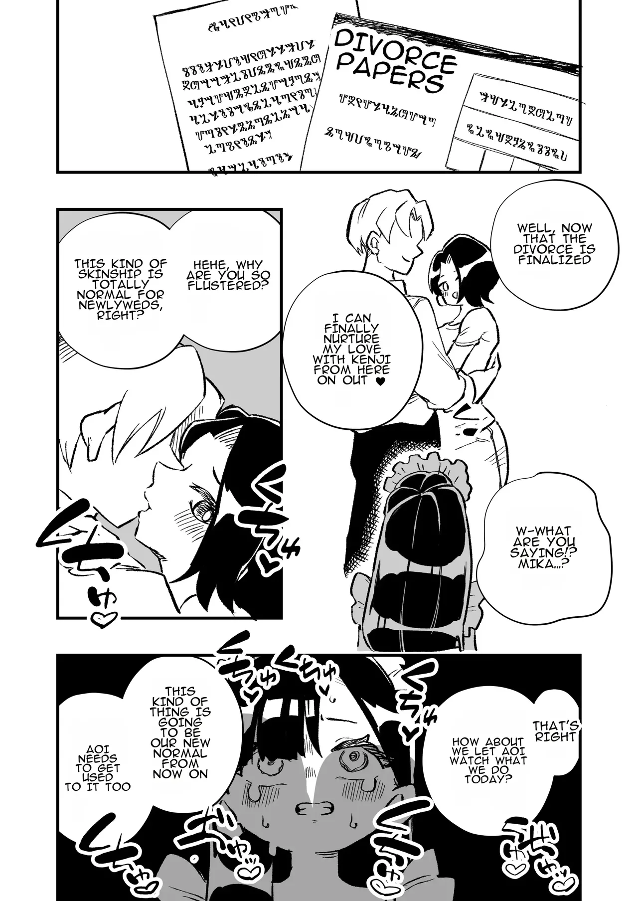 Page 38 of [Niello Kouzan (Niello KYO)] Nyotaika → Otto Shikkaku Uwaki Aite to no Dorei Musume e | Gender Swap → Disqualified as a Husband: Turned into a Slave Girl for His Wife's Lover
