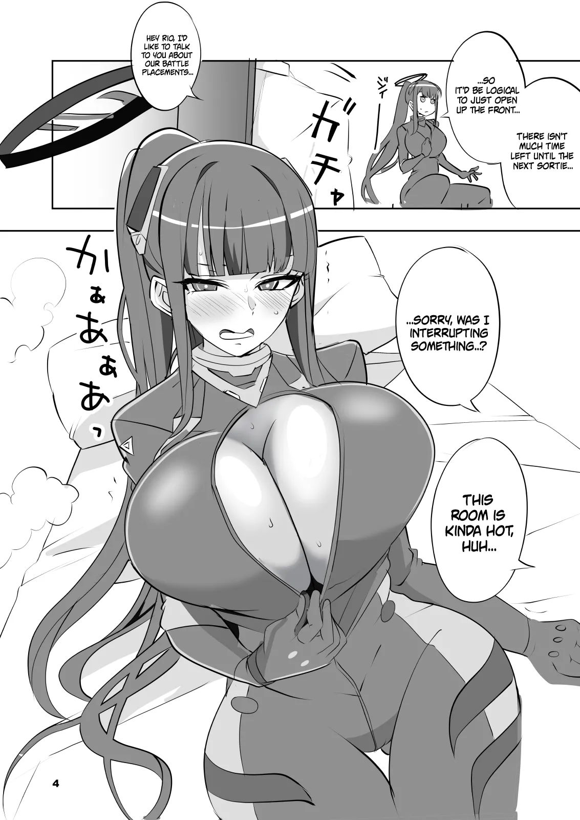 Page 4 of [Blue Mage (Aoi Manabu)] Reasonable Reason (Blue Archive) [English] {Doujins.com} [Digital]