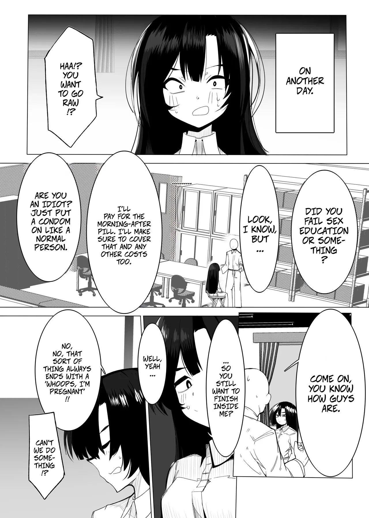 A Gal Using Her Body To Make Extra Money At Her Part-time Job - Page 18