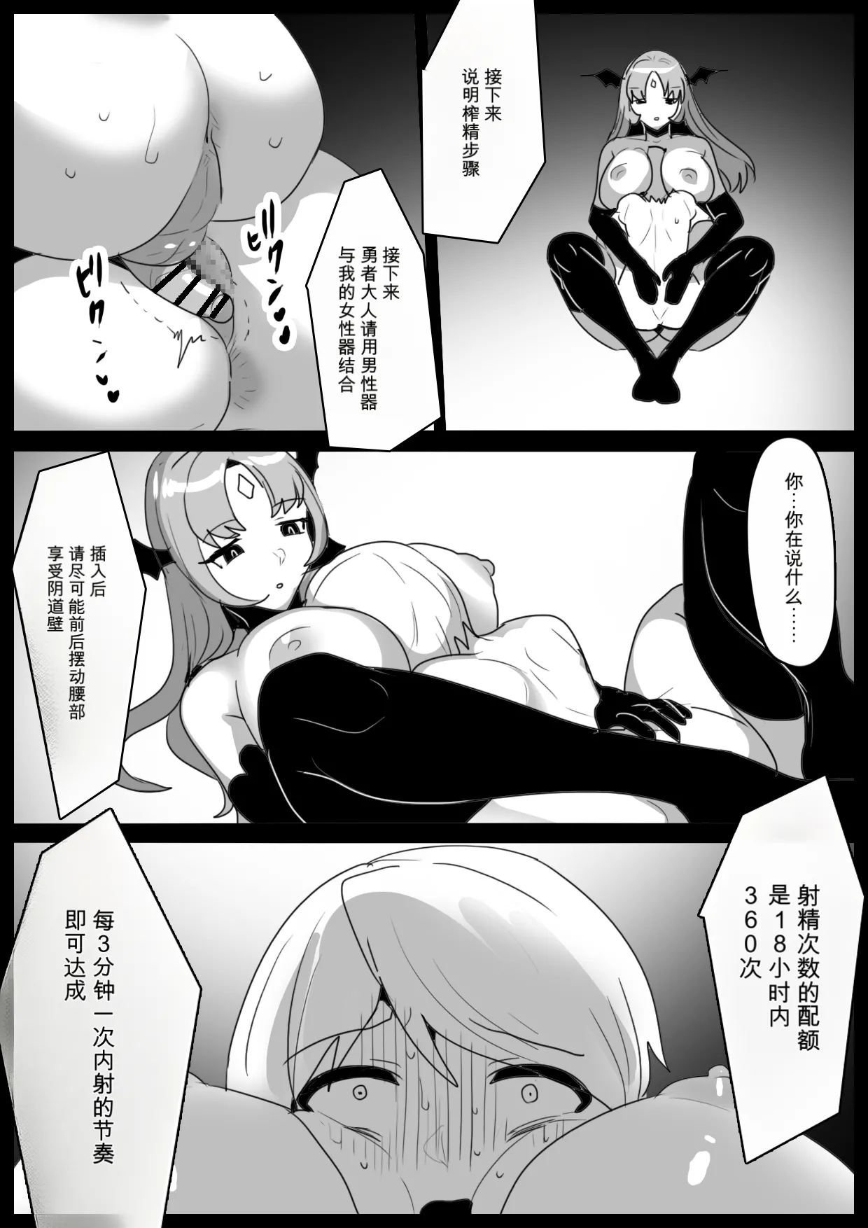 Page 6 of 自用机翻3238326-[Permission (Toppogi)] Succubus Roid ni Koshiheko Wanchan ni Otosare Goumon Shoei Sakuseieki Sareru Ohanashi