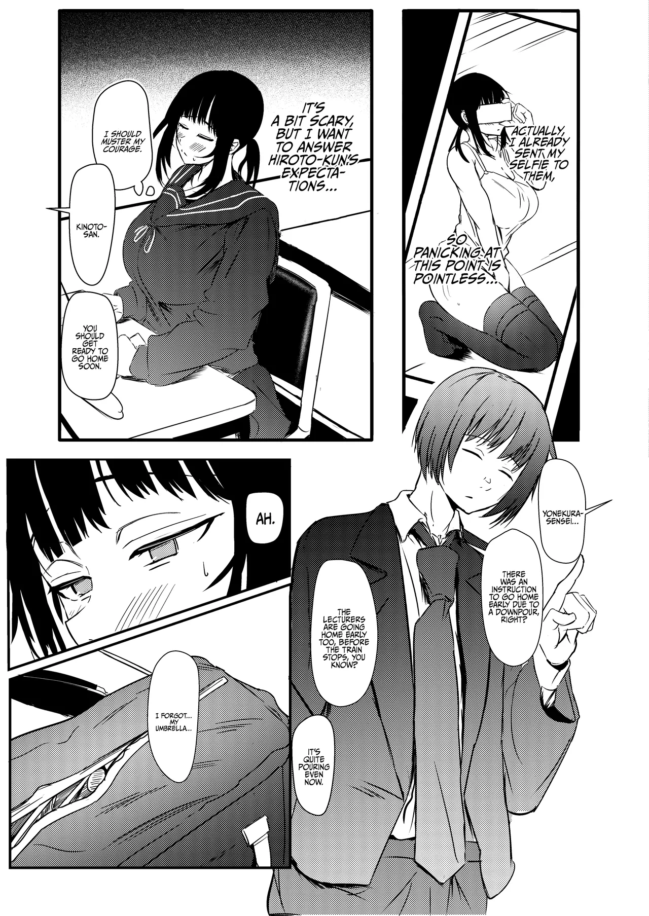 Page 6 of Tokumei de Kare to no Seijijou o Soudan Shitara / When I Tried To Anonymously Get Advice For MY Sex Life With My Boyfriend I Got Turned Into A Bitch With Baby-Making Sex