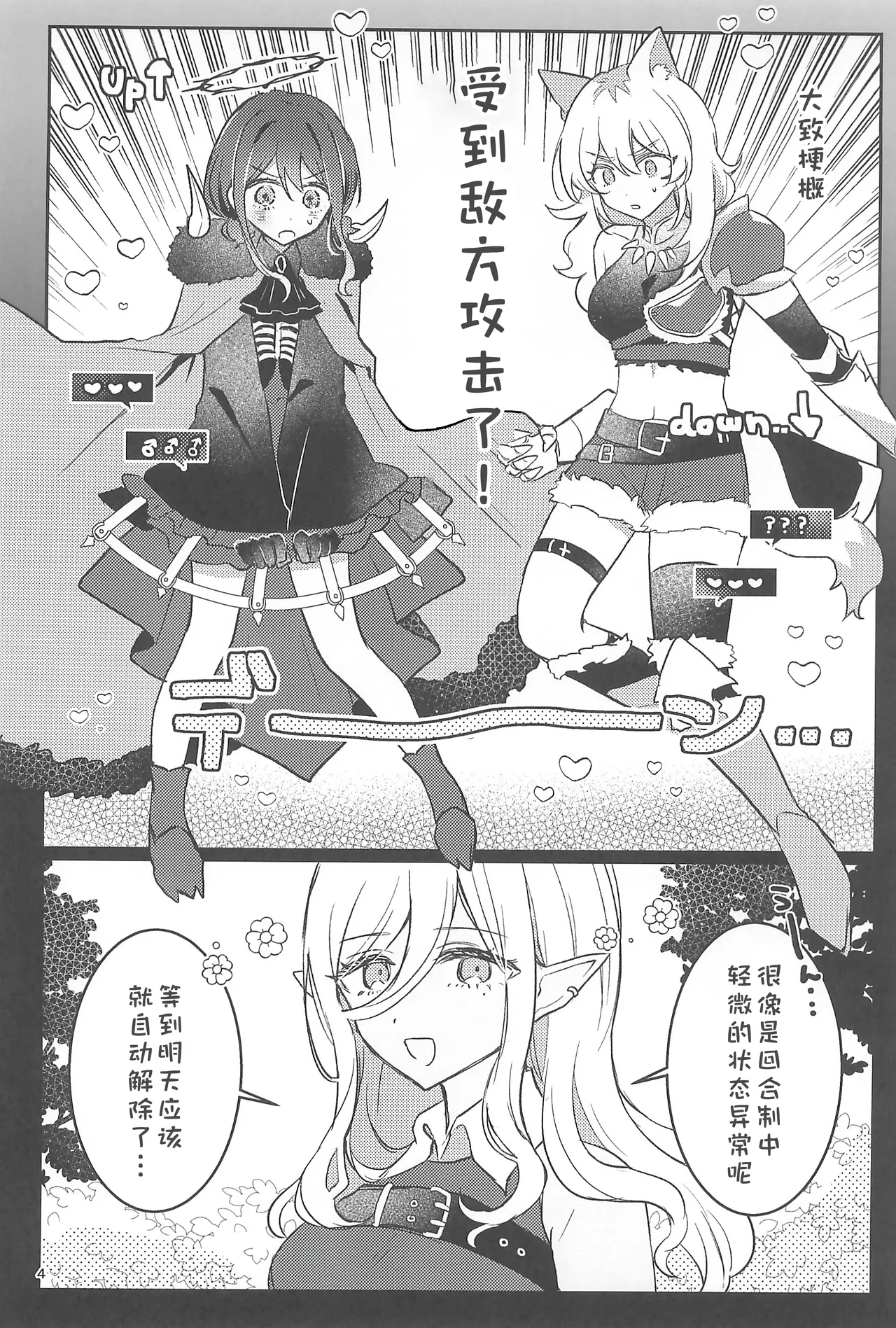 Page 3 of （Zenbu Buchikome. 7) [Hamu-chan Daisuki (Momi)] Joutai Ijou Lv.27