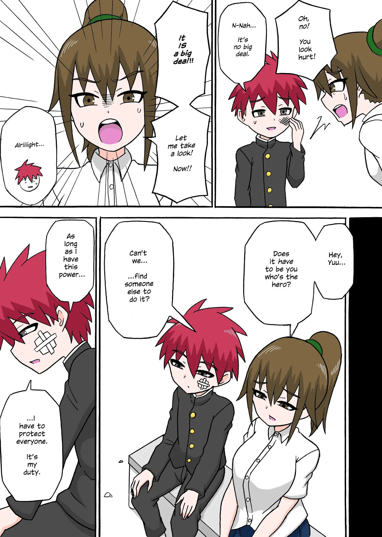 Page 4 of [Saga no Tame no Saga (Ratoo)] Dosukebe Kaijin ~ Gyaku Netorare-hen~ | Lewd Fiend ~ Reverse NTR Edition~ [English] [Colored]