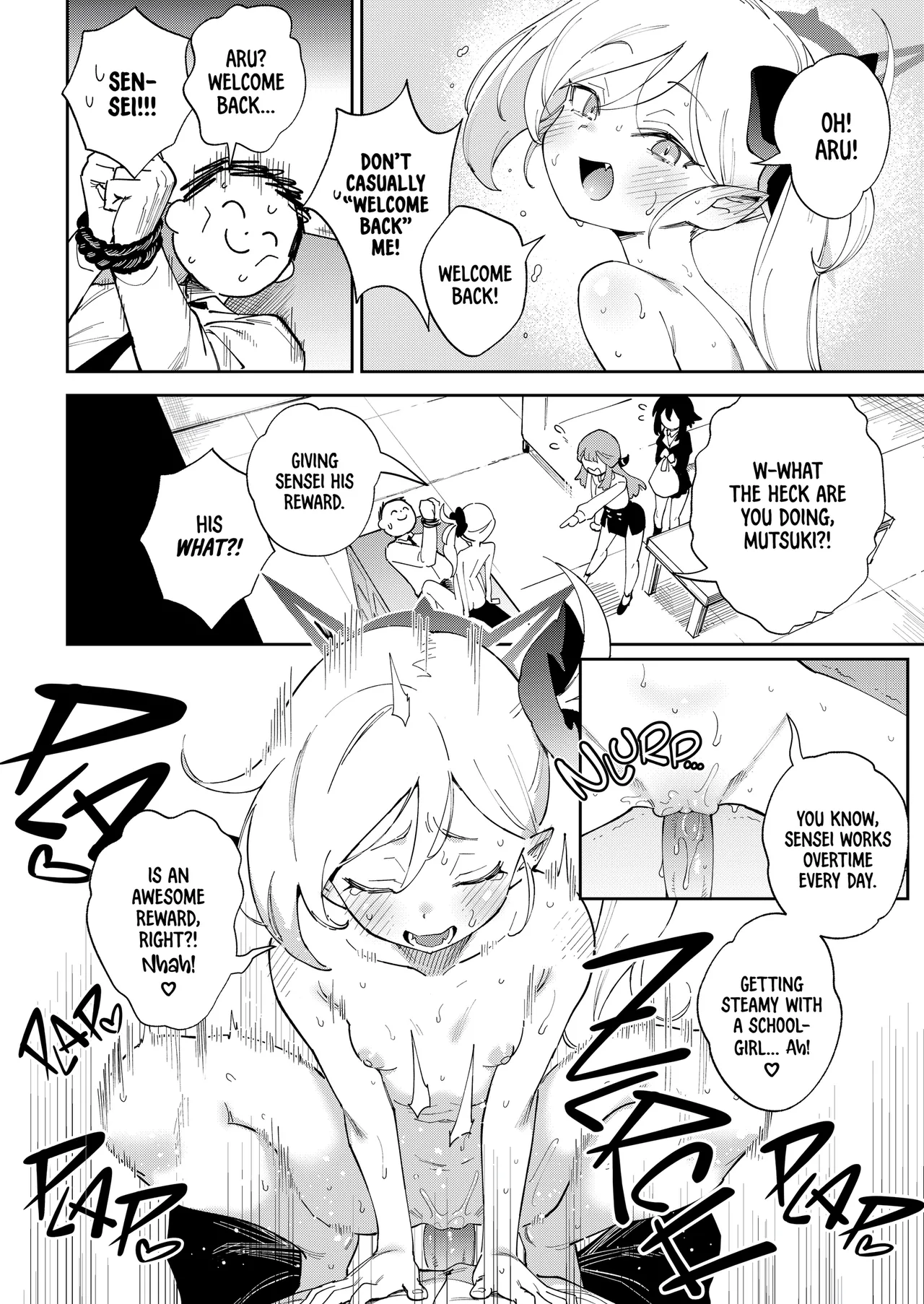 Page 3 of [Chouzankai (TER)] Sensei to Seito no Kankei tte Konna ni mo Open nanoo!? | Sensei's Office After Hours (Blue Archive) [English] [Summer Salt] [Decensored] [Digital]