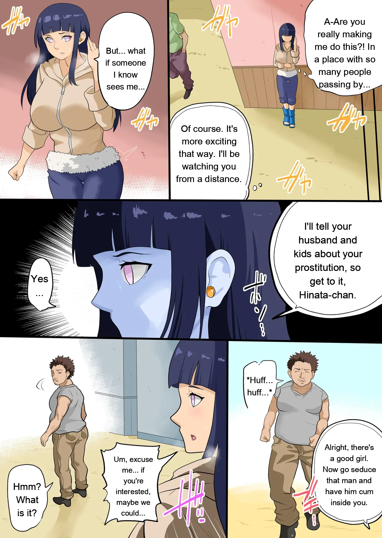 Page 9 of Hinata Married woman kunoichi NTR