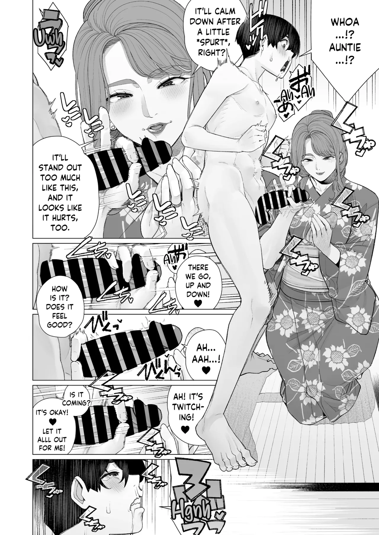 Page 4 of Yukata to Mama to Hanabi Taikai | Fireworks Festival Yukata Fitting With His Mom