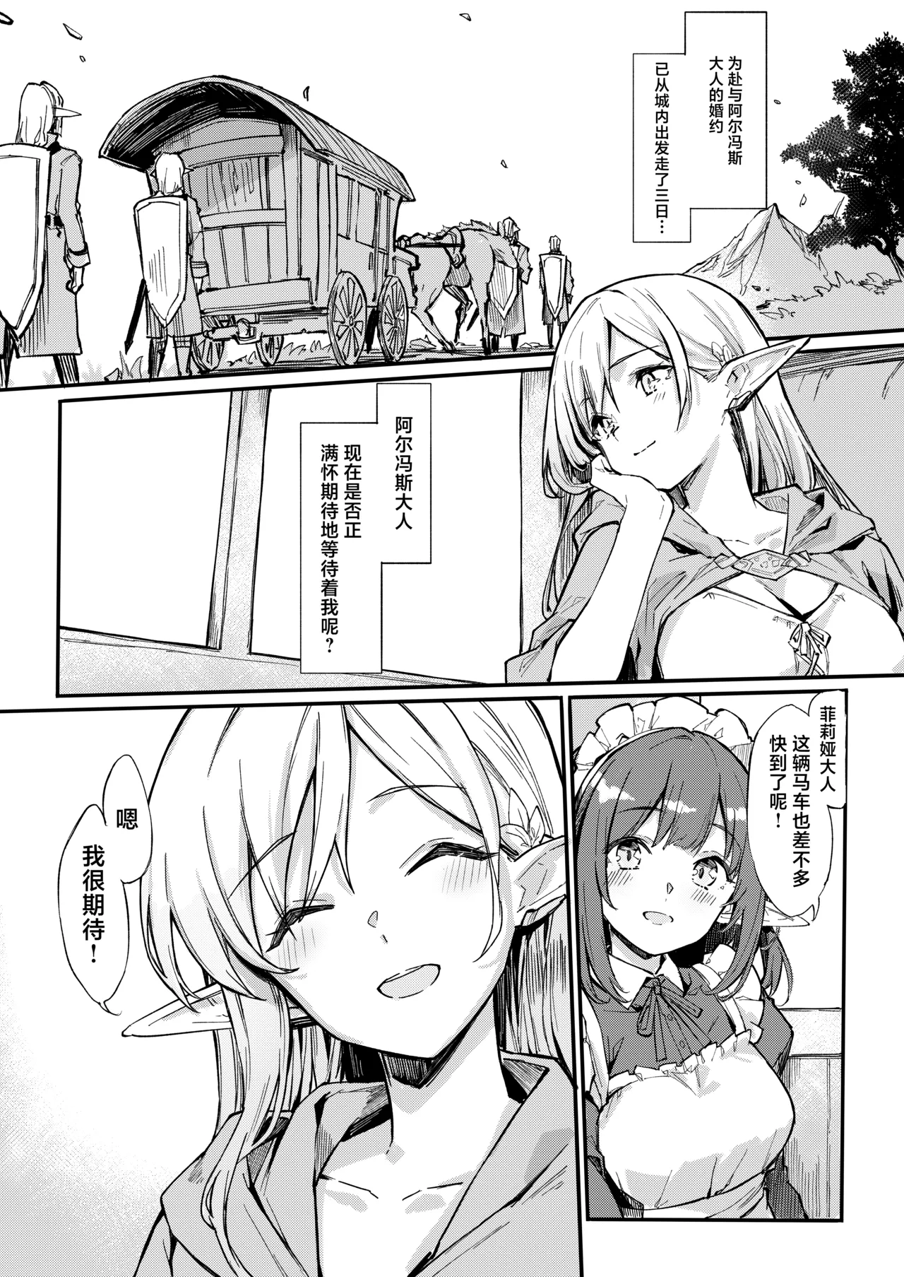 Page 3 of 佣兵团把精灵公主一行人劫掠之后对其为所欲为的故事