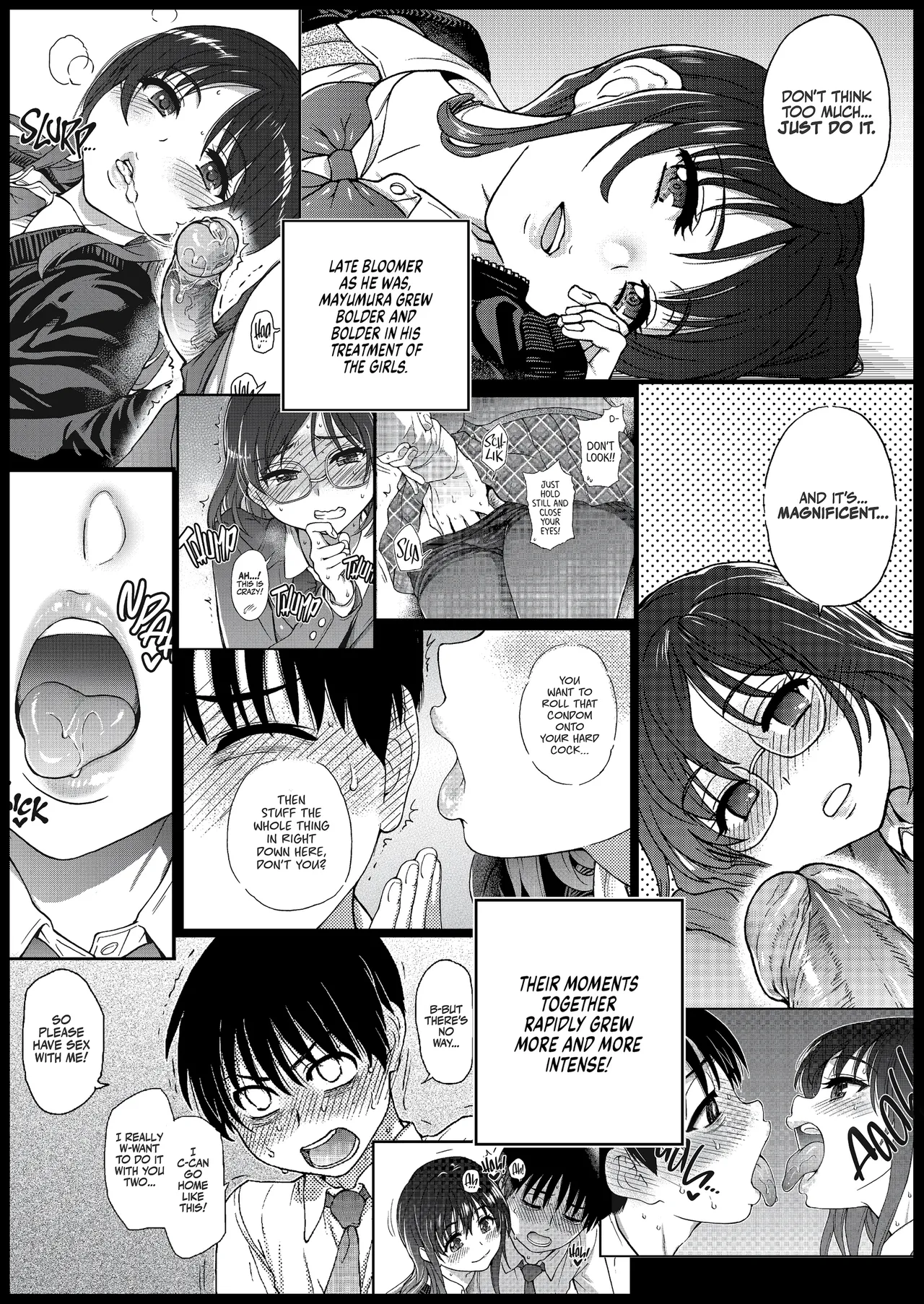 Page 3 of [Okina Keikaku (Shiwasu no Okina)] Watashi o Ecchi no Nakama ni Irete Kudasai | Please! Freeze! Please! After-School Sex Ed [English] [J18] [Decensored] [Digital]