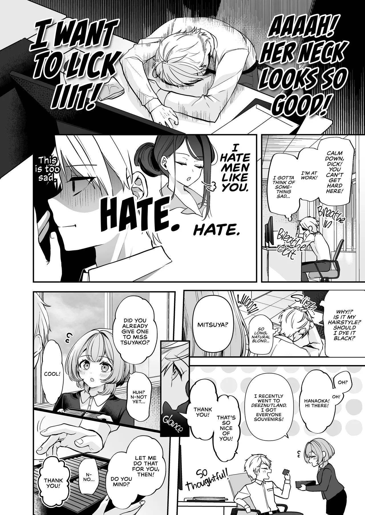 Page 11 of [Marosaan (Yunamaro)] My Tall, Stacked, Virgin Boss 1