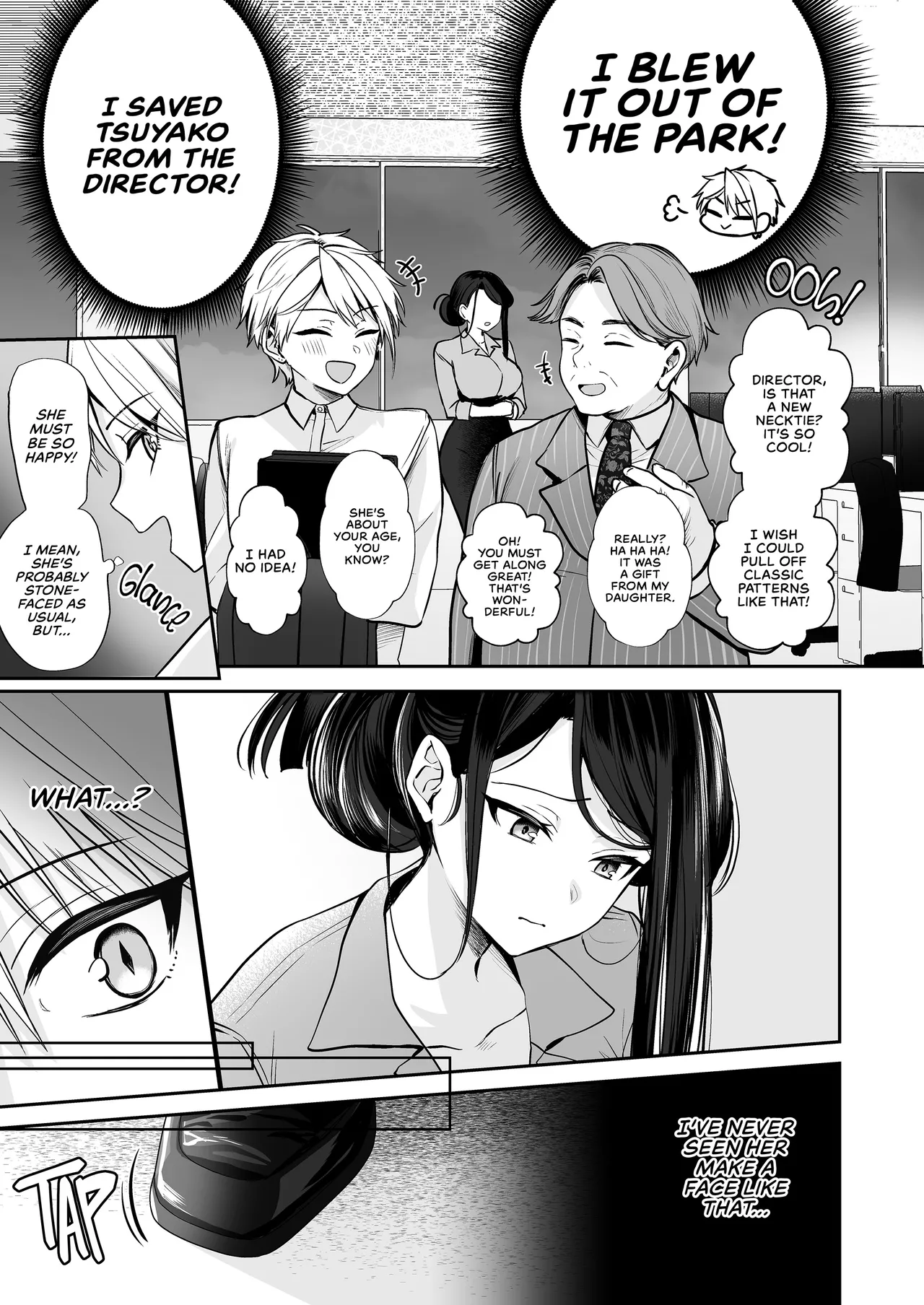 Page 14 of [Marosaan (Yunamaro)] My Tall, Stacked, Virgin Boss 1