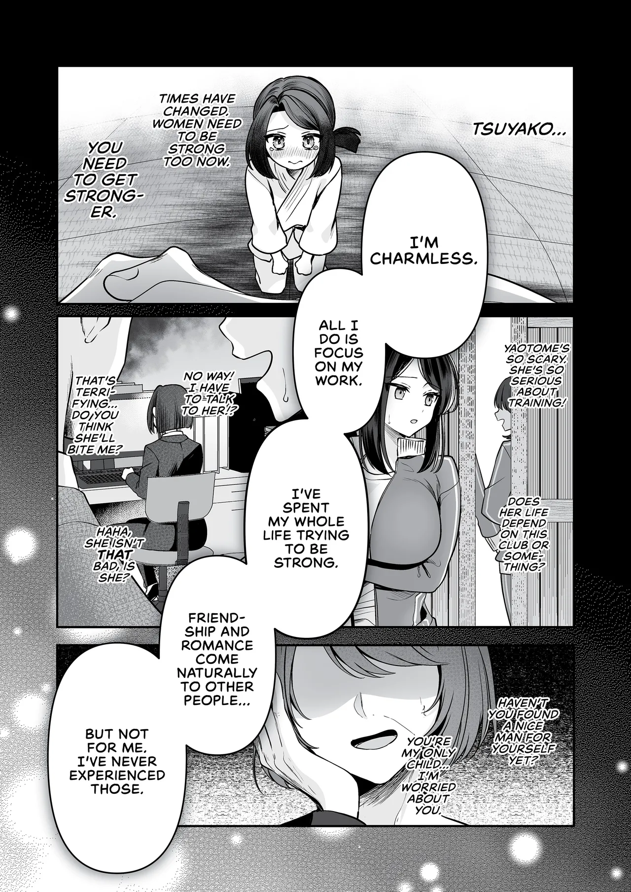 Page 17 of [Marosaan (Yunamaro)] My Tall, Stacked, Virgin Boss 1