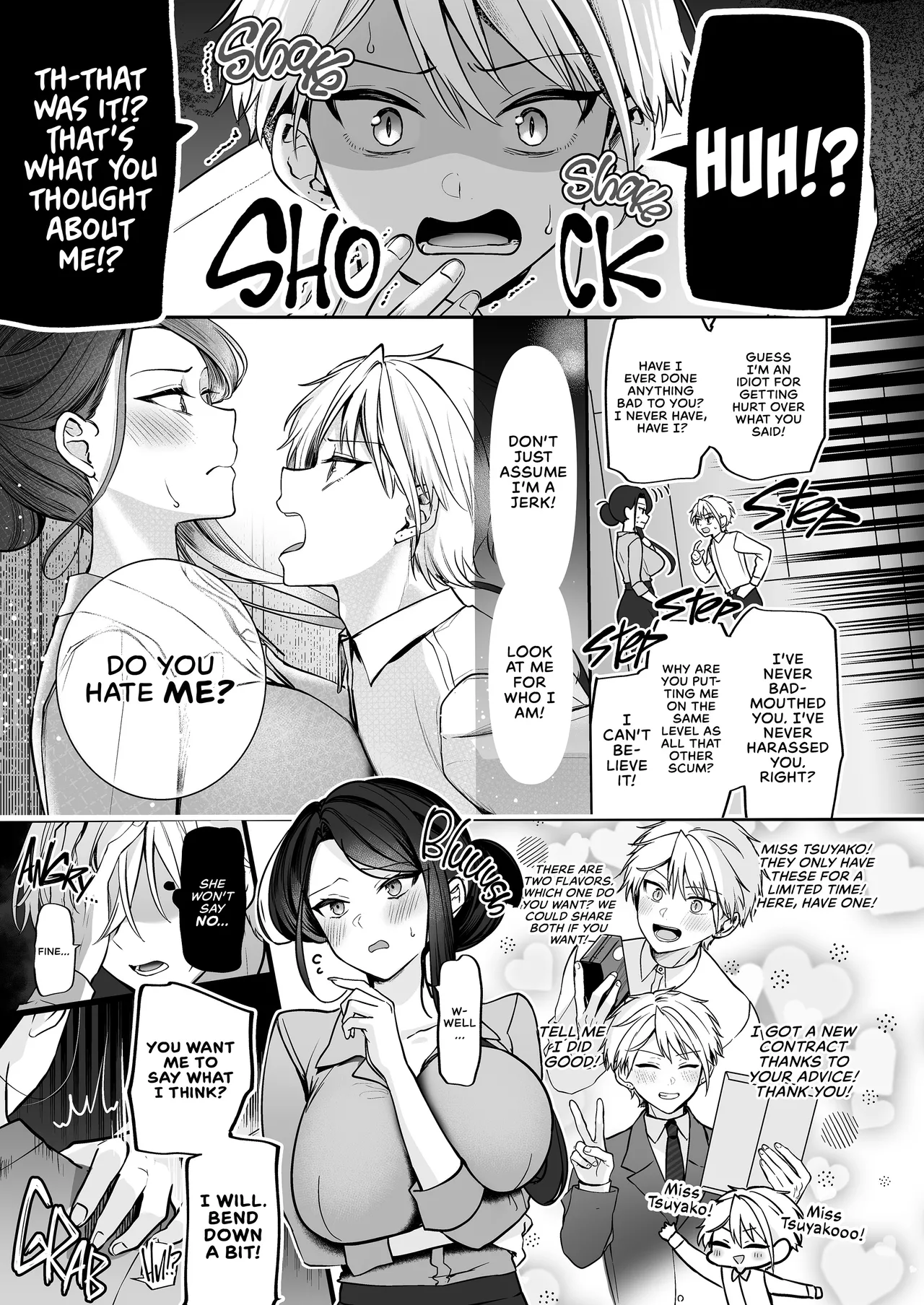 Page 20 of [Marosaan (Yunamaro)] My Tall, Stacked, Virgin Boss 1