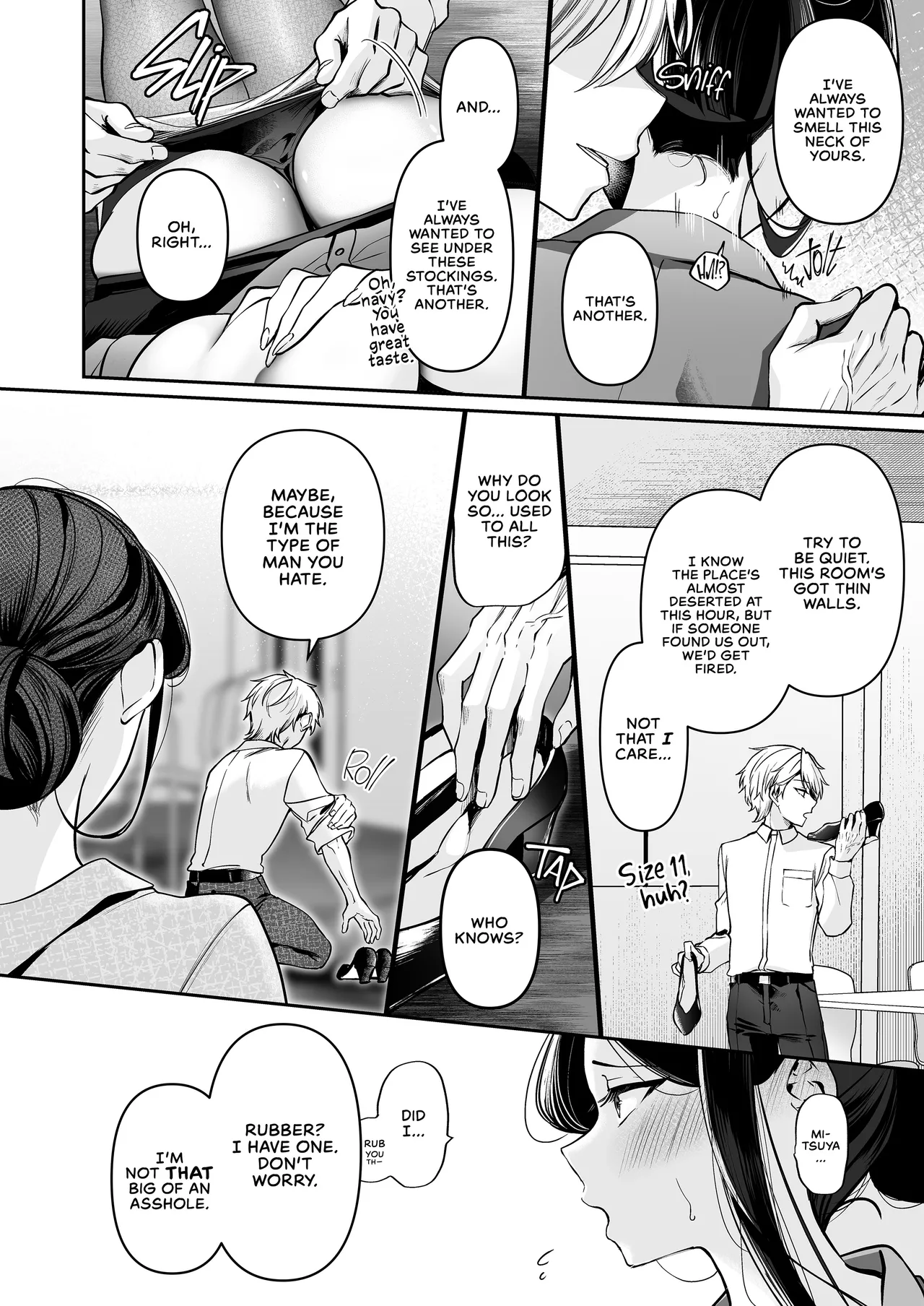 Page 25 of [Marosaan (Yunamaro)] My Tall, Stacked, Virgin Boss 1