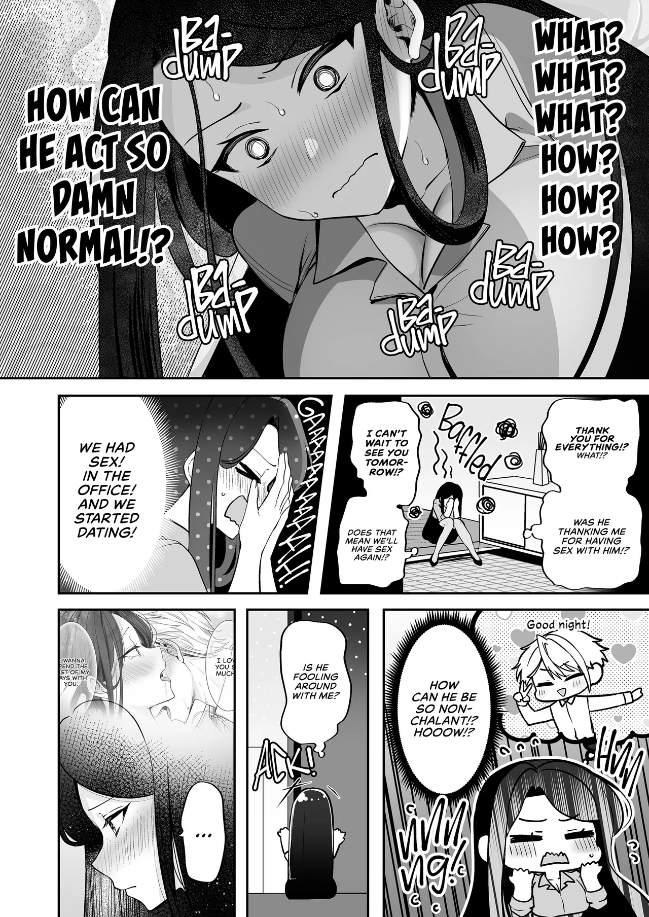 Page 75 of My Tall, Stacked, Virgin Boss 1