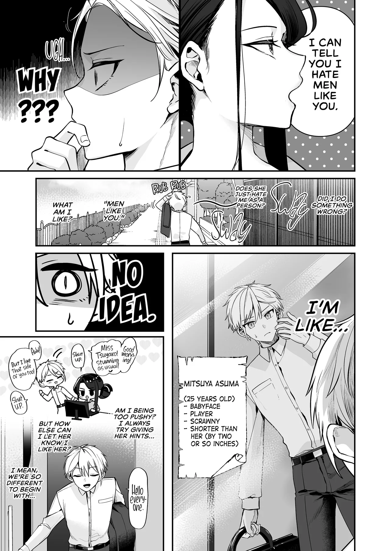 Page 8 of My Tall, Stacked, Virgin Boss 1