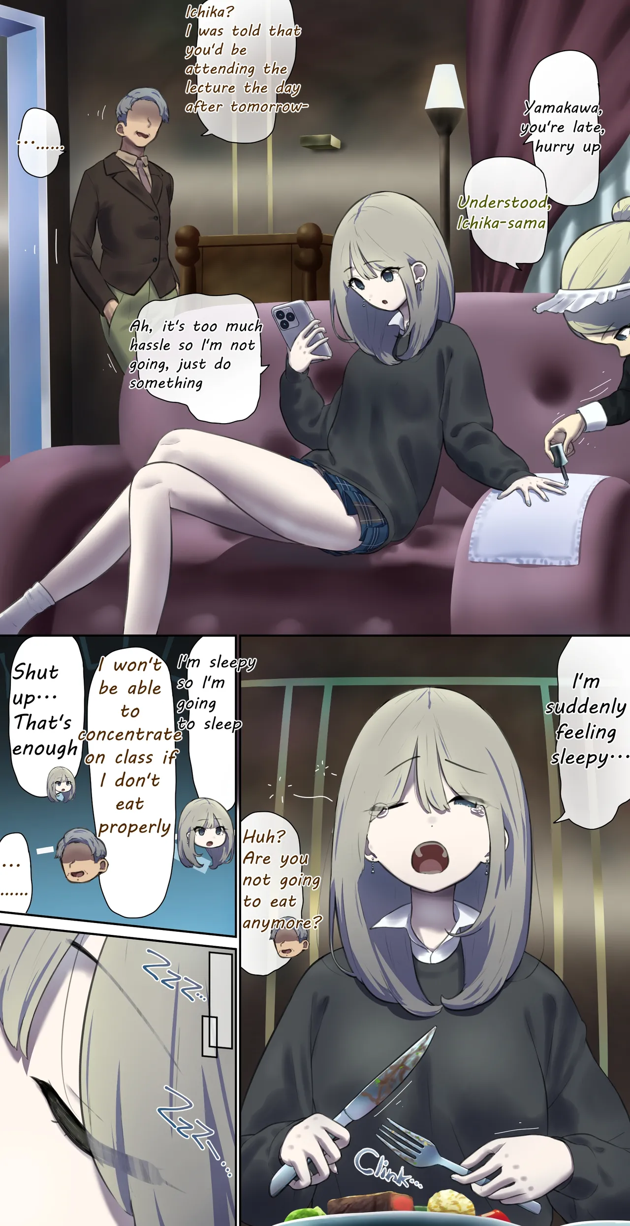 Page 1 of The young lady who was a human animal