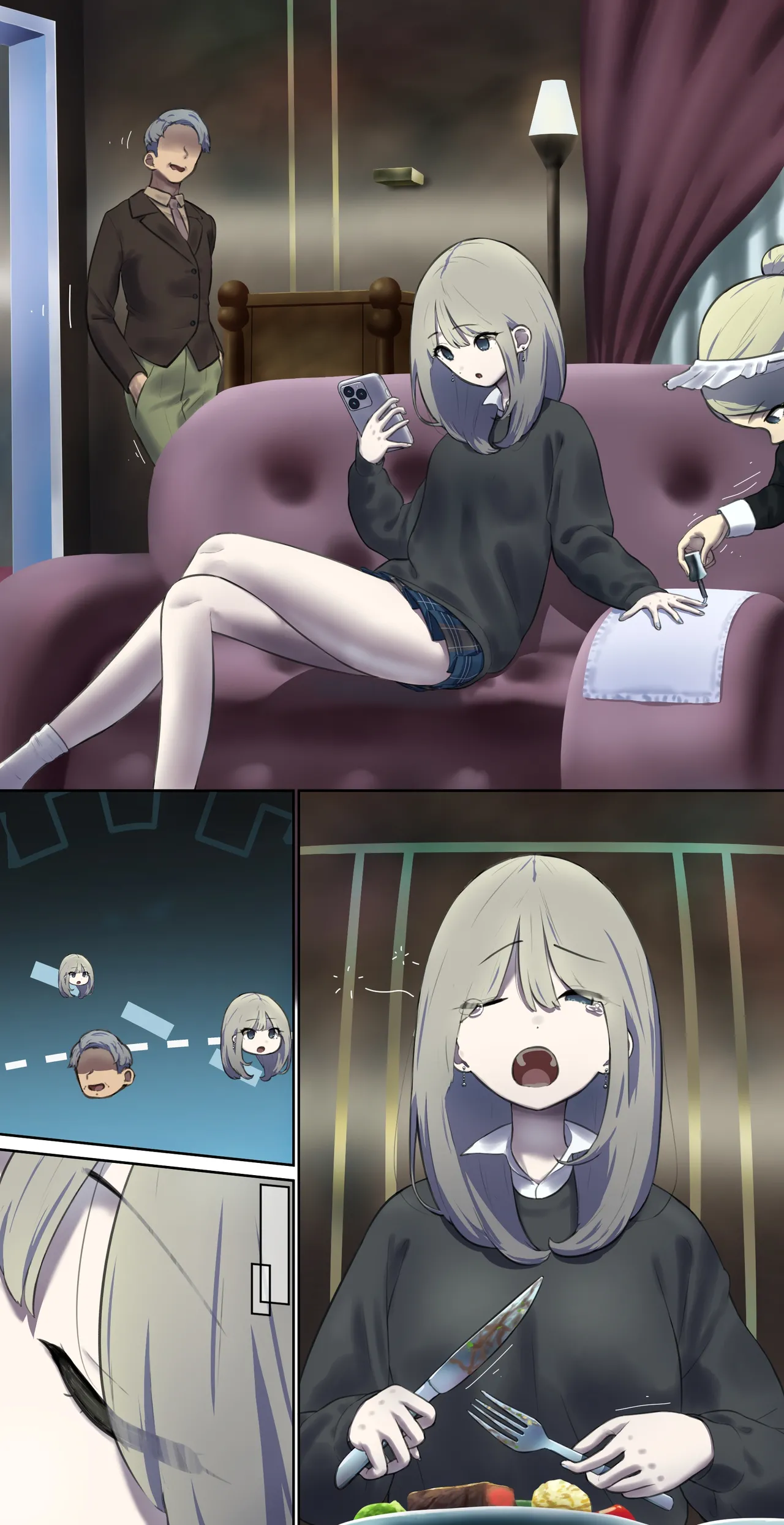 Page 9 of The young lady who was a human animal