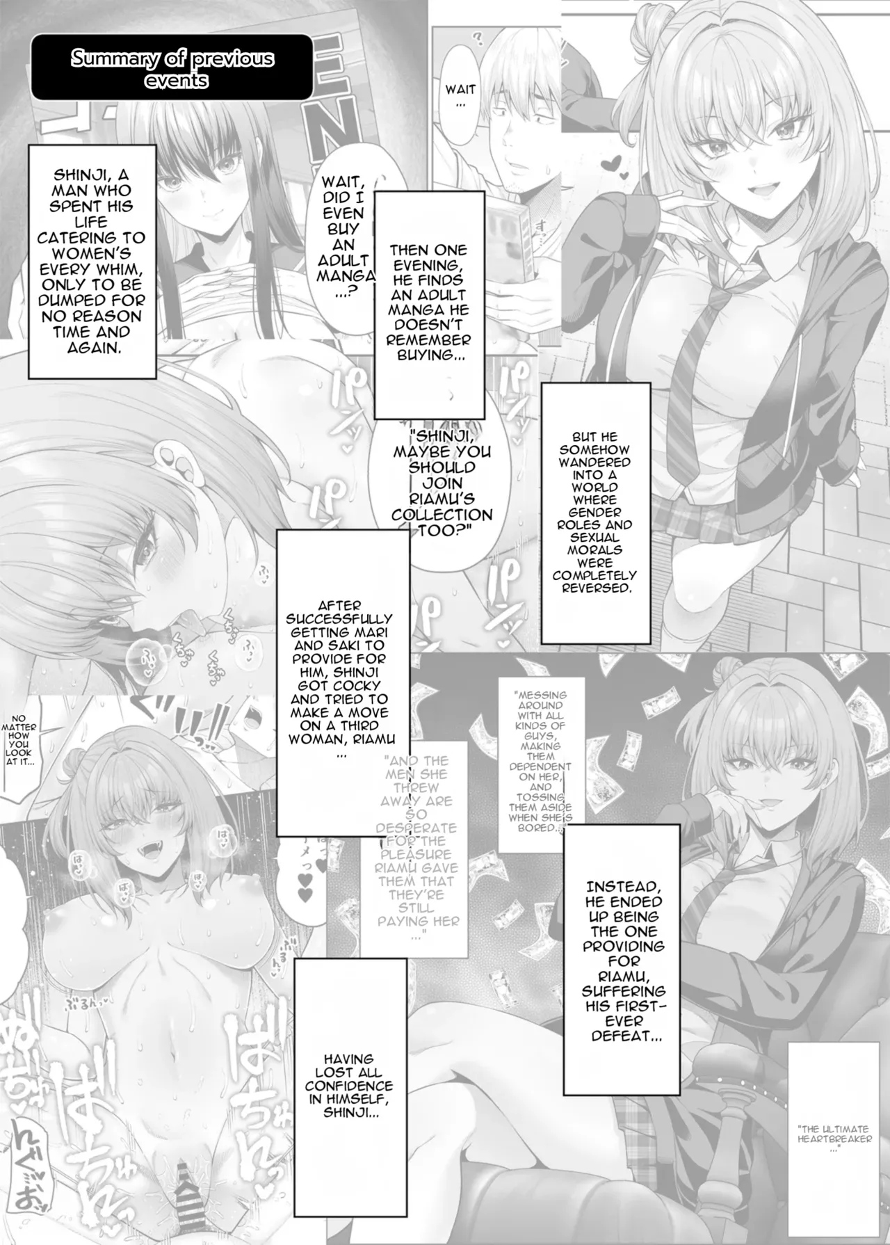 Page 2 of [Fujiya (Nectar)] Gyakuten Enkou 4 ~Ore ga Kawareru Sekai~ [Digital] [MTL]