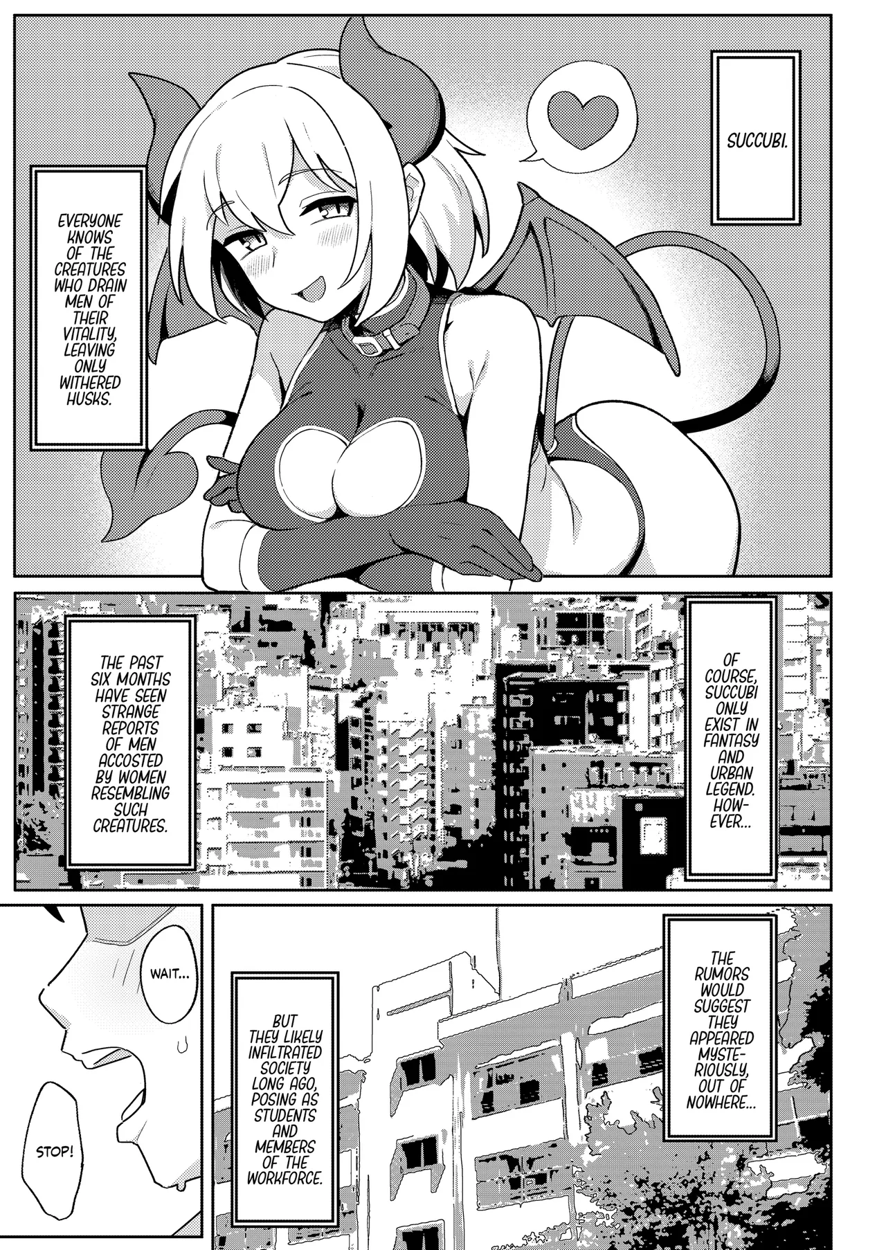 Page 2 of [Dagashiya (Wagashi)] Mesugaki Succubus-tachi ni Shiboritorareru Hon | Bratty Little Succubi [English] [J18] [Decensored] [Digital]