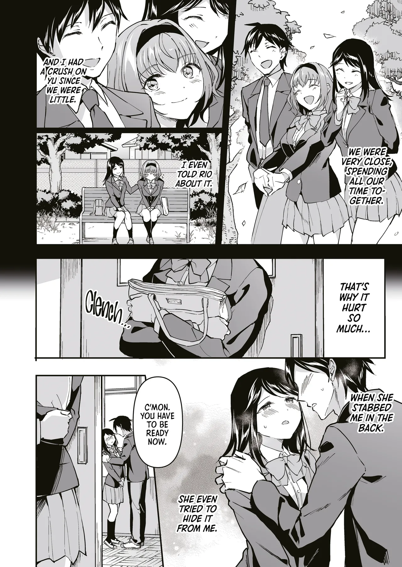 Page 3 of [Doushoku (Kuguri Oimo)] Netoriai -Watashi no Hou ga, Kimi ga Suki- | Stealing Back Your Love [English] [J18] [Decensored] [Digital]
