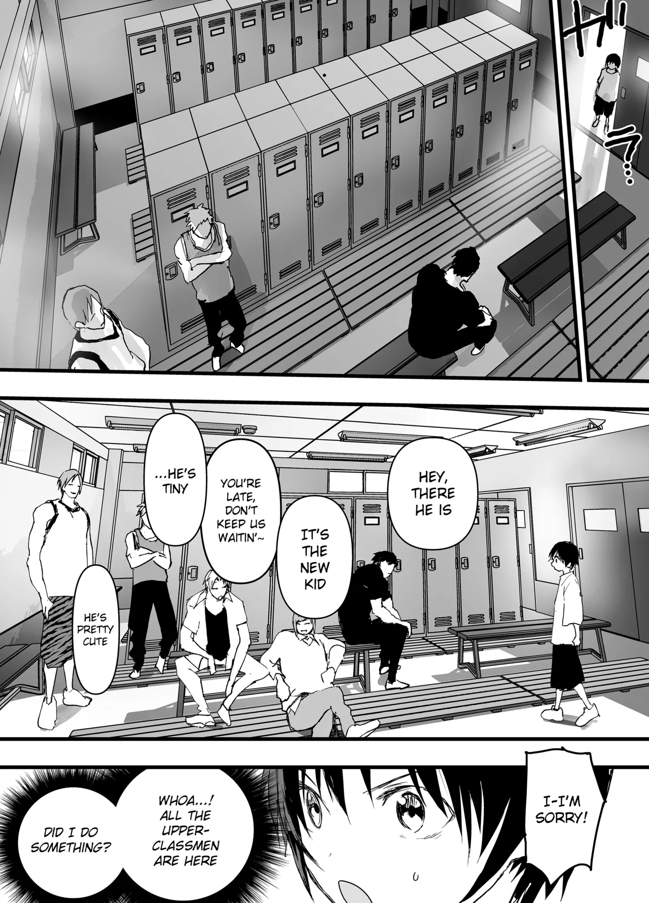 Page 4 of Bukatsu no Senpai no Nikubenki. Mesuochi Zekkyou Rinkan Rape!