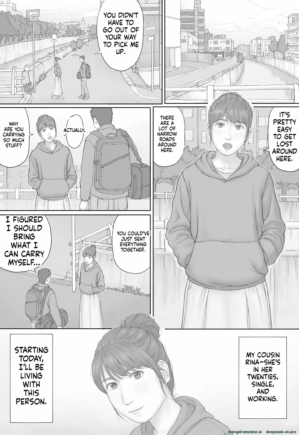 Page 1 of Doukyo Seikatsu Zenpen