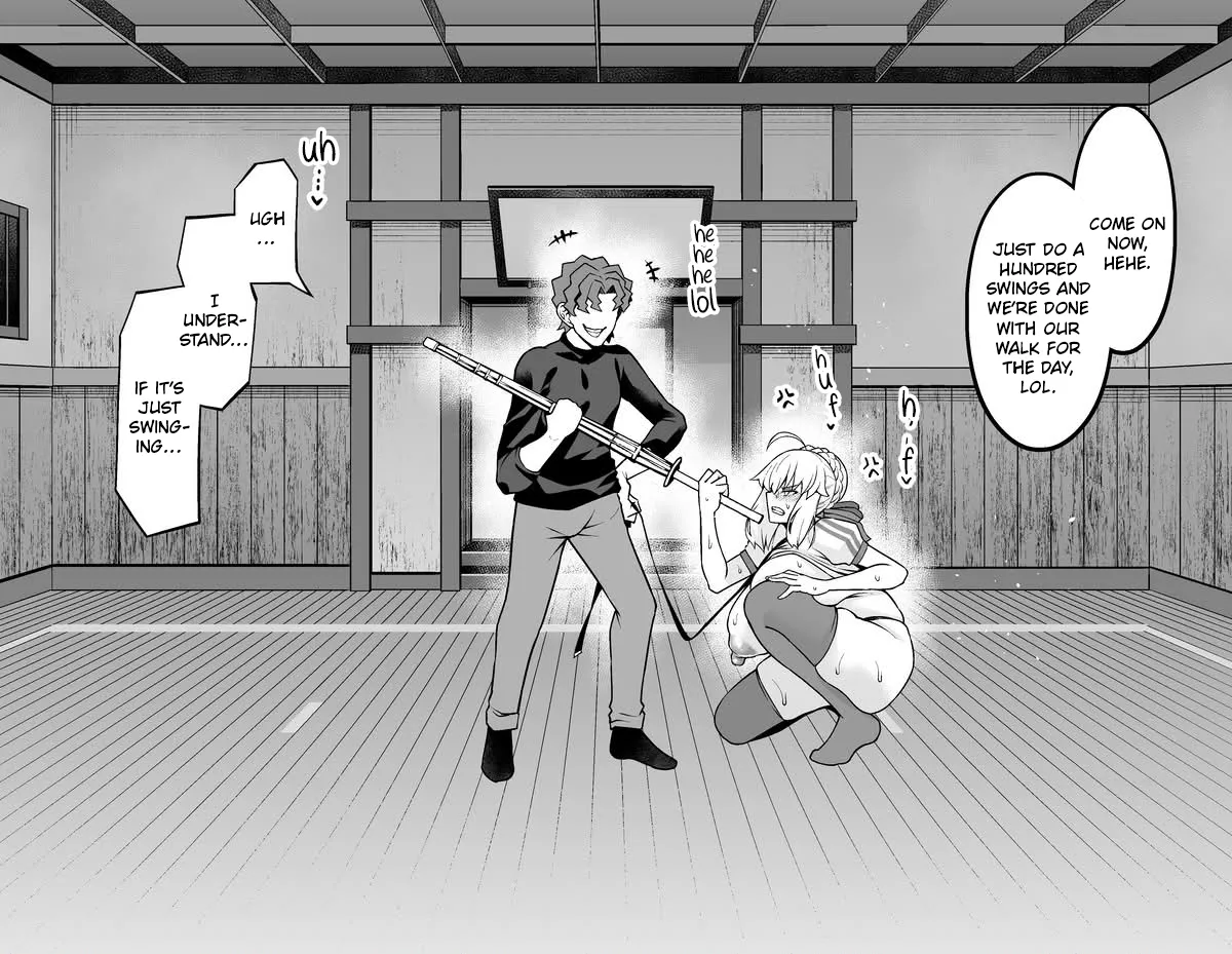 Page 5 of [Ankoman] Arutoria, Shinji to yoru no sanpo❤ - Artoria and Shinjis nightwalk ♥(Fate/stay night) [English]
